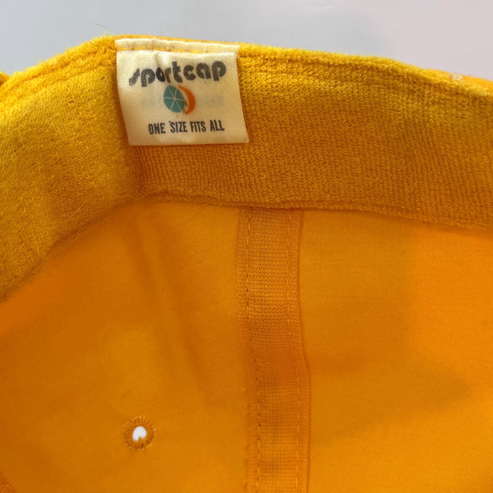 Roper VINTAGE Baylor University Yellow Roper Snapback Hat College Cap Sportcap Men Adjustable Canvas Cotton Breathable Lightweight 90s Logo Stained Bill Size ONE SIZE - 7 Thumbnail