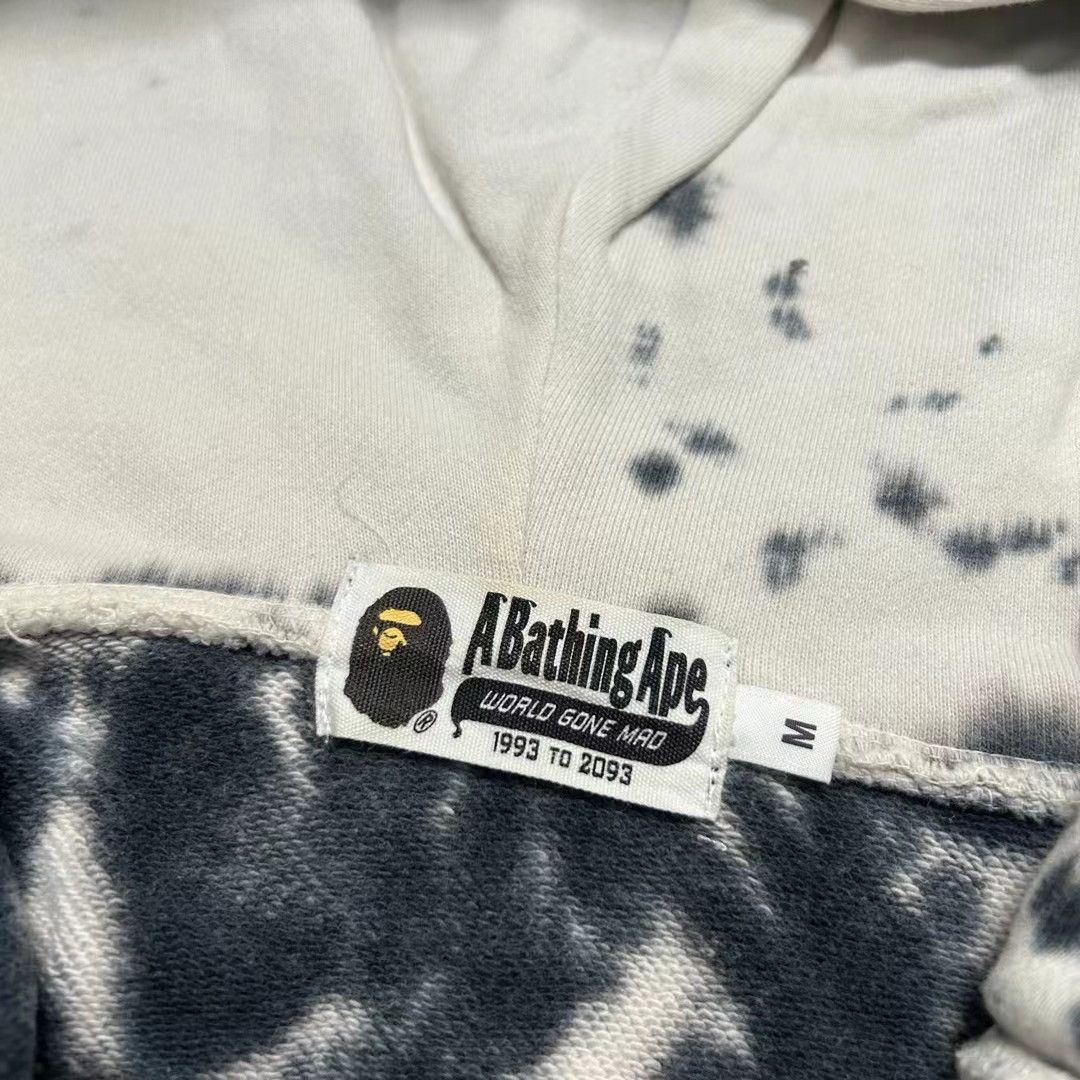 Bape TIE DYE 2ND SHARK FULL ZIP HOODIE Size US M / EU 48-50 / 2 - 5 Thumbnail