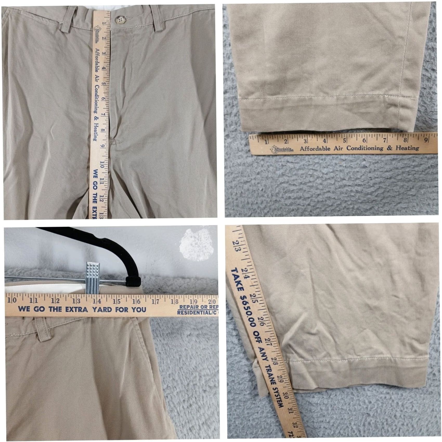 Polo Ralph Lauren Polo Ralph Lauren Prospect Pant Chino 100% Cotton Beige 33/30 Mens Regular Casual Workwear Pants Size US XS / EU 42 / 0 - 6 Thumbnail