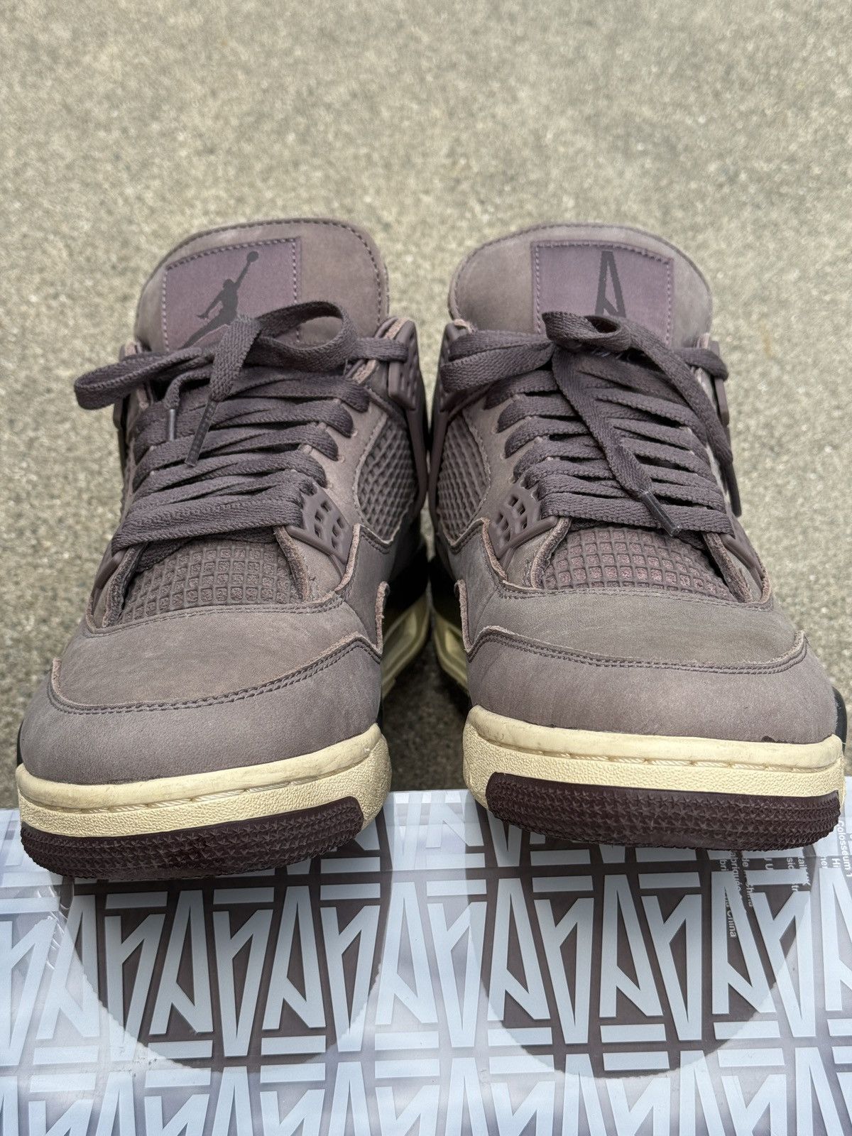 A Ma Maniere × Nike Nike Air Jordan 4 Retro A ma Maniere Mid Violet Ore Size US 9 / EU 42 - 8 Thumbnail