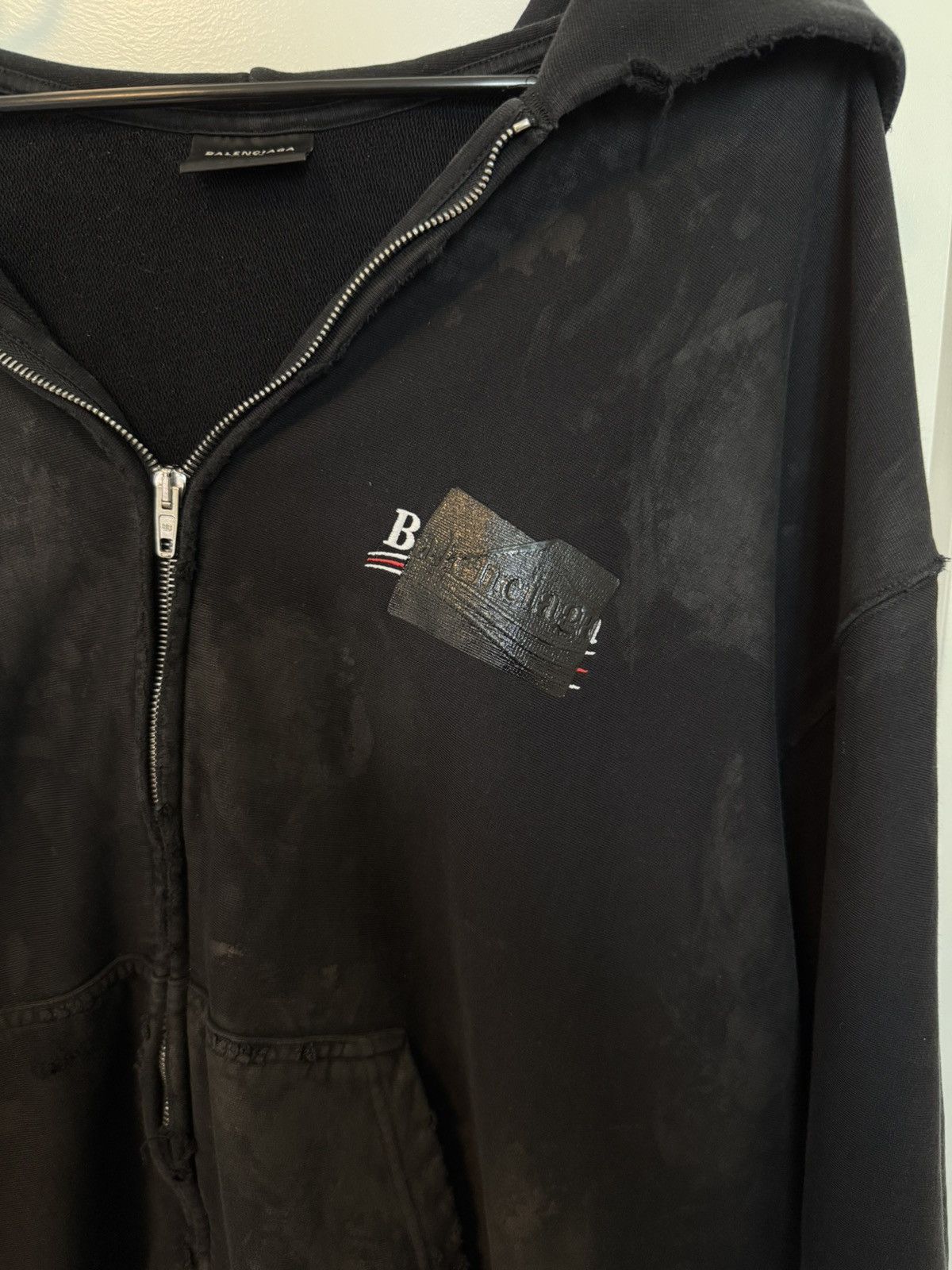 Balenciaga Balenciaga Mud Gaffer Zip Up Size US XL / EU 56 / 4 - 2 Thumbnail