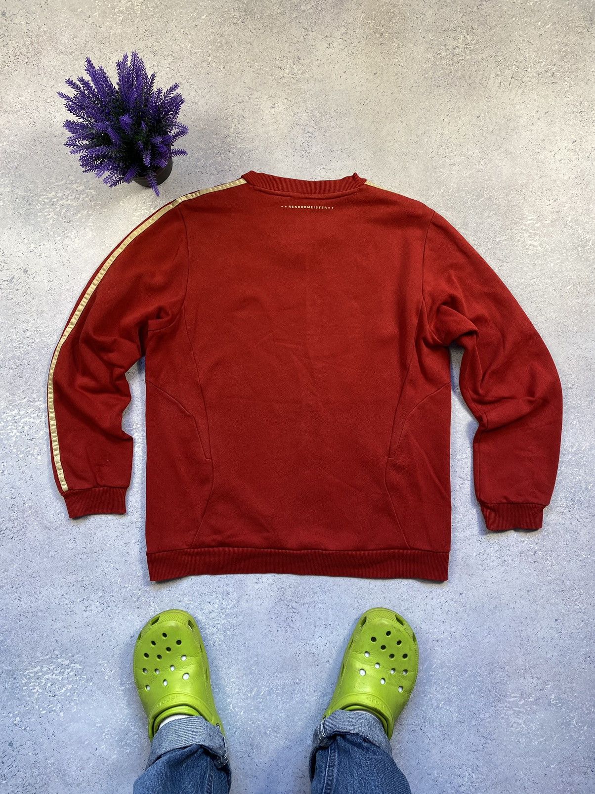 Adidas × Vintage Vintage Adidas Bayern Munich Soccer Sweatshirt Size US M / EU 48-50 / 2 - 7 Thumbnail