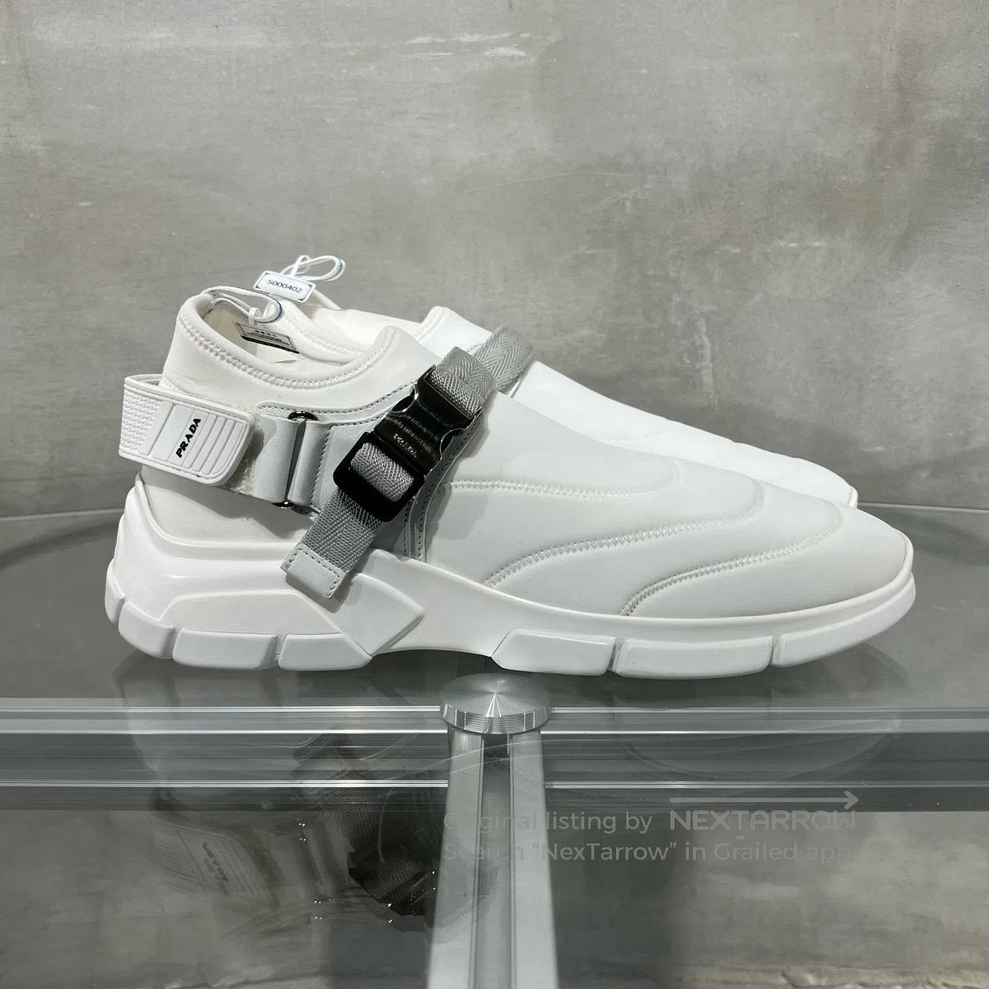 Prada Prada White canvas casual shoes Size US 9 / EU 42 - 4 Thumbnail
