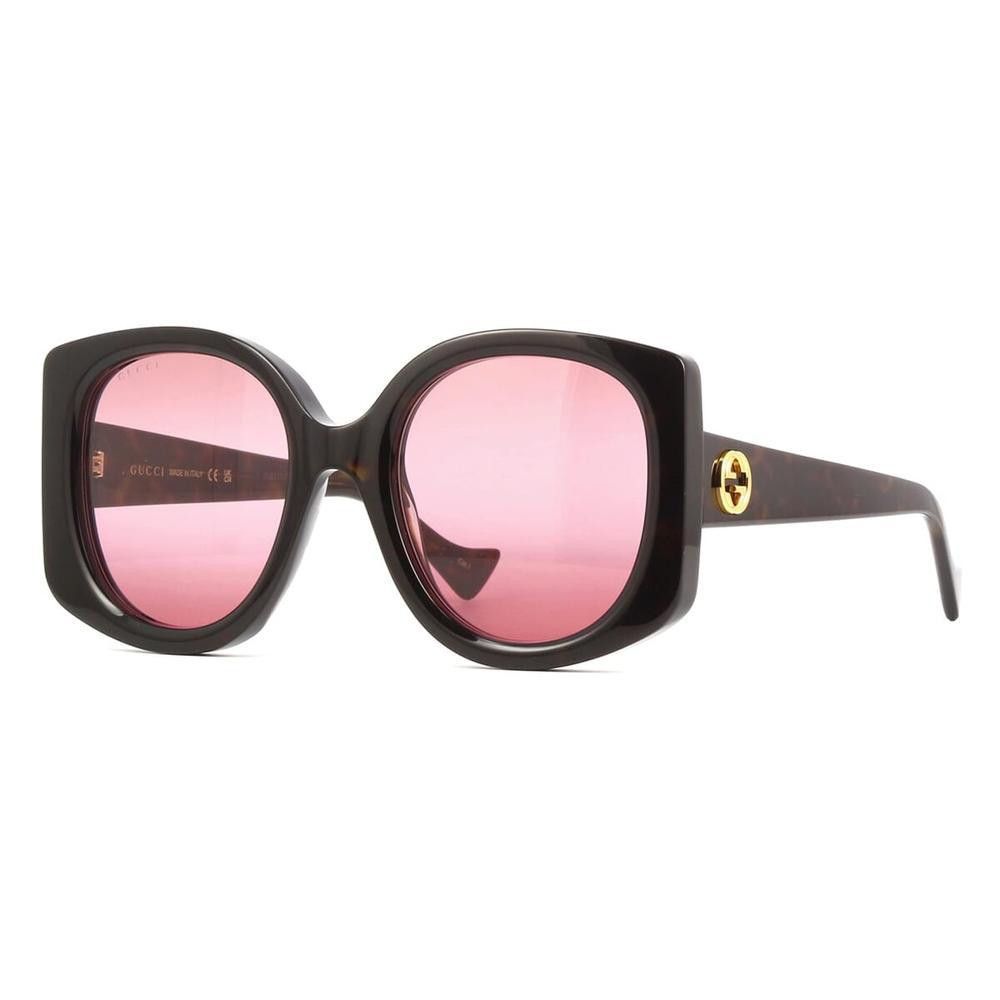 Gucci NEW GUCCI GG1257S-003 Havana Red Size ONE SIZE - 1 Thumbnail