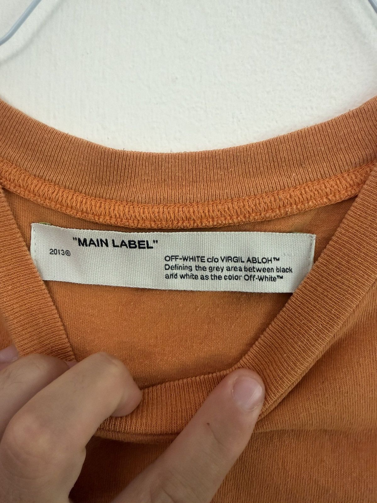 Off-White Off White Orange Tape Arrow TEE Size US XS / EU 42 / 0 - 5 Thumbnail