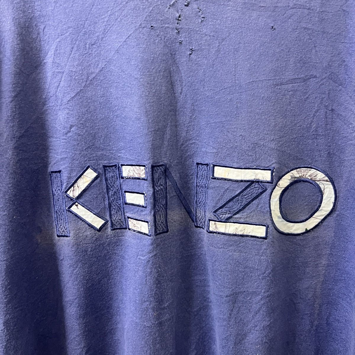 Japanese Brand VTG KENZO LOGO TEE Size US M / EU 48-50 / 2 - 2 Thumbnail