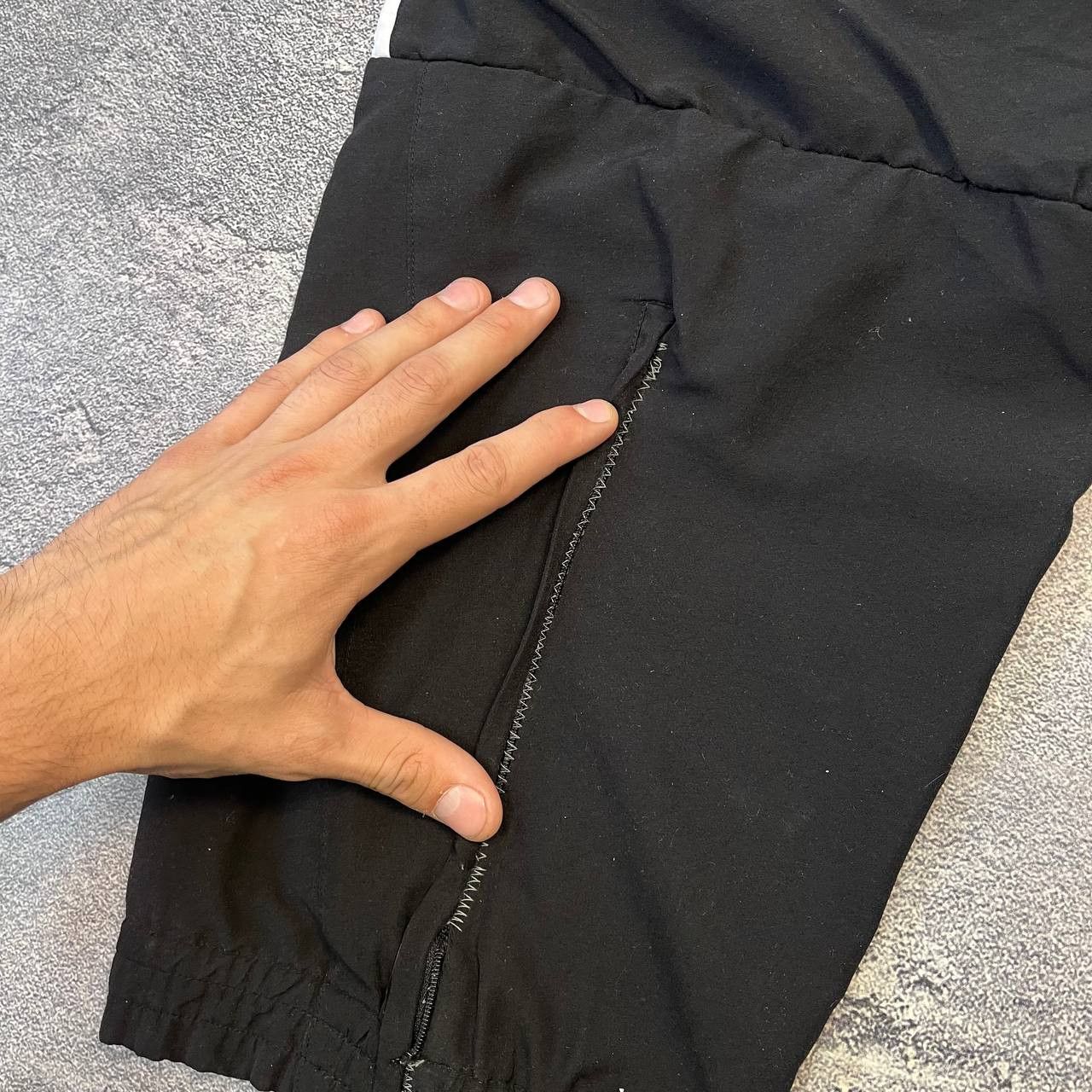 Adidas Vintage 90s Adidas Nylon Windbreaker Track Pants Men's Size US 33 - 10 Thumbnail