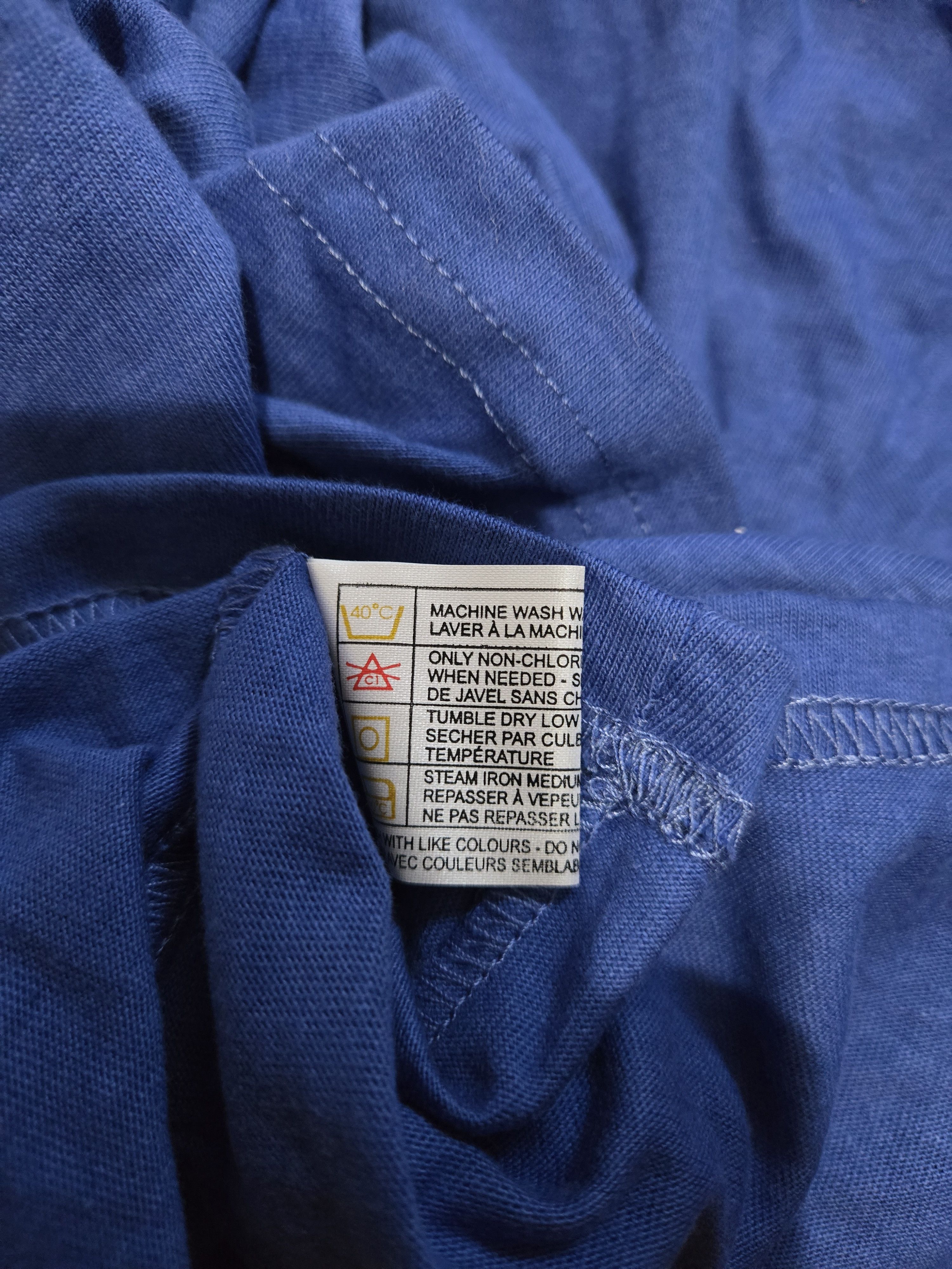 Polo Ralph Lauren BNWT Vtg 90s Ralph Lauren Polo Sport L Blue Spell Out T Size US L / EU 52-54 / 3 - 4 Thumbnail