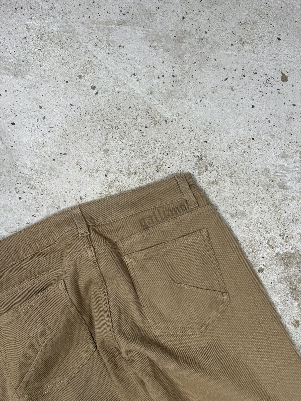 John Galliano Galliano Beige Tan Corduroy Pants Size 28" / US 6 / IT 42 - 16 Thumbnail