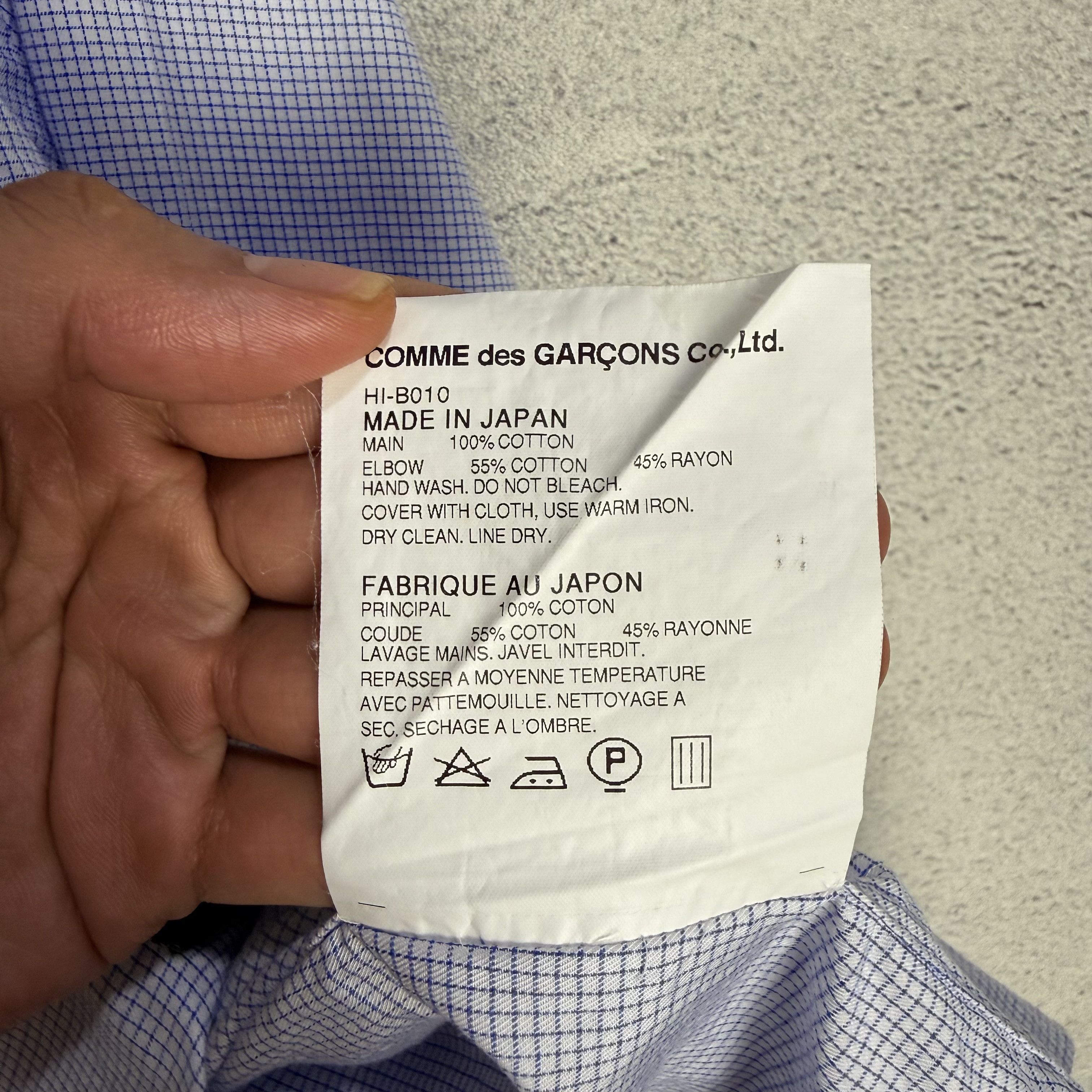 Comme des Garcons AD2011 Comme Des Garcons Homme Shirt Size US M / EU 48-50 / 2 - 5 Thumbnail