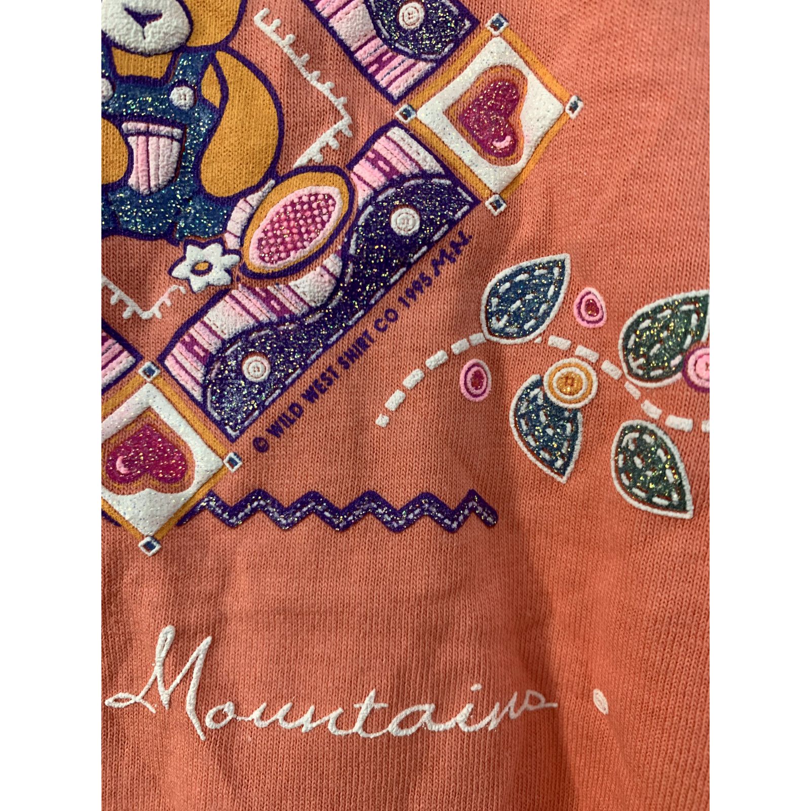 Jerzees Vintage Smoky Mountains Shirt Pink Gatlinburg T-Shirt VTG L Size US L / EU 52-54 / 3 - 3 Thumbnail