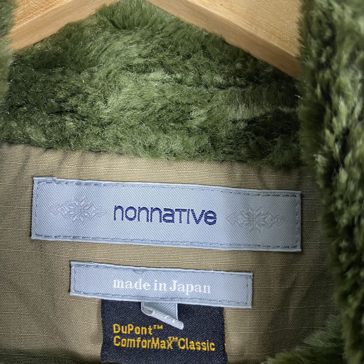 Japanese Brand × Nonnative × Vintage Nonactive made in japan parka sherpa jacket Size US M / EU 48-50 / 2 - 11 Thumbnail
