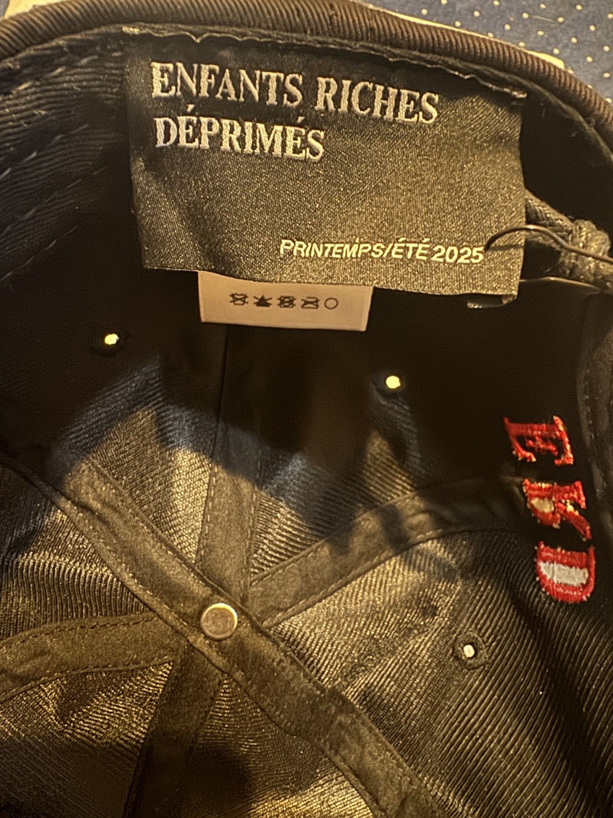 Enfants Riches Deprimes NWT Enfants Riches Deprimes ERD Less Than Zero Cap Hat OS Size ONE SIZE - 3 Thumbnail