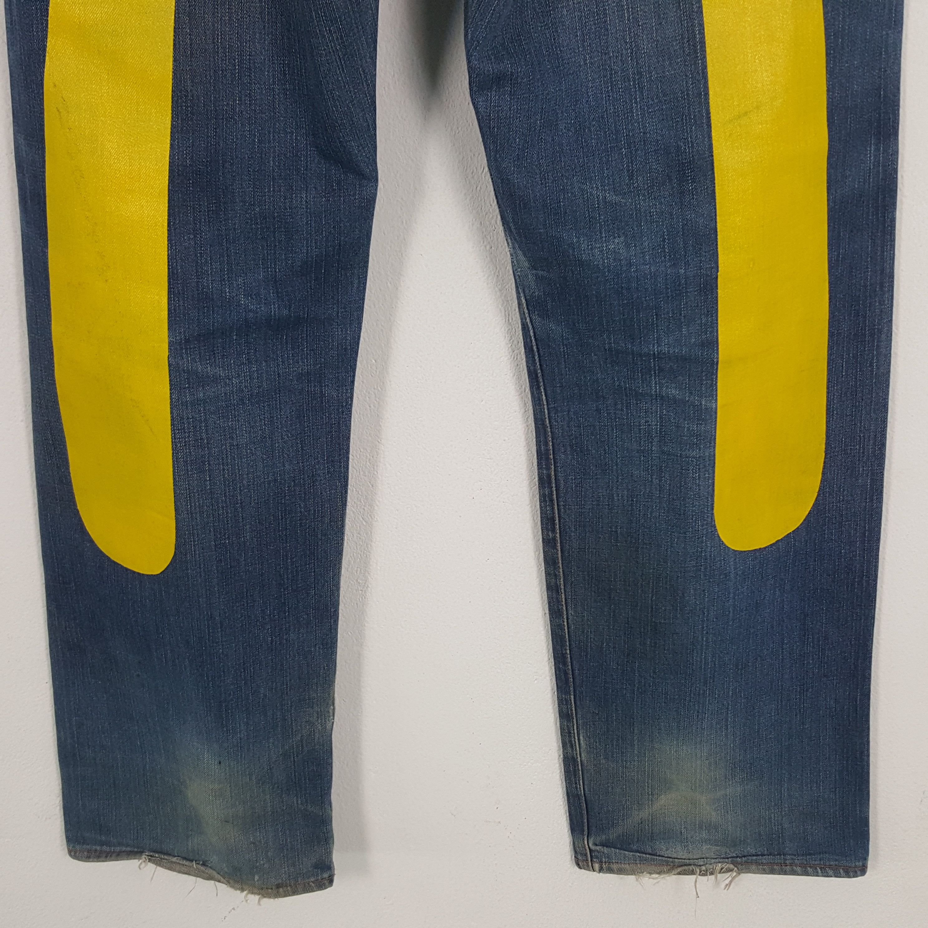 Evisu × Japanese Brand × Vintage Vintage Evisu Japanese Brand Daicock Custom Art Denim Jeans Size US 36 / EU 52 - 3 Thumbnail