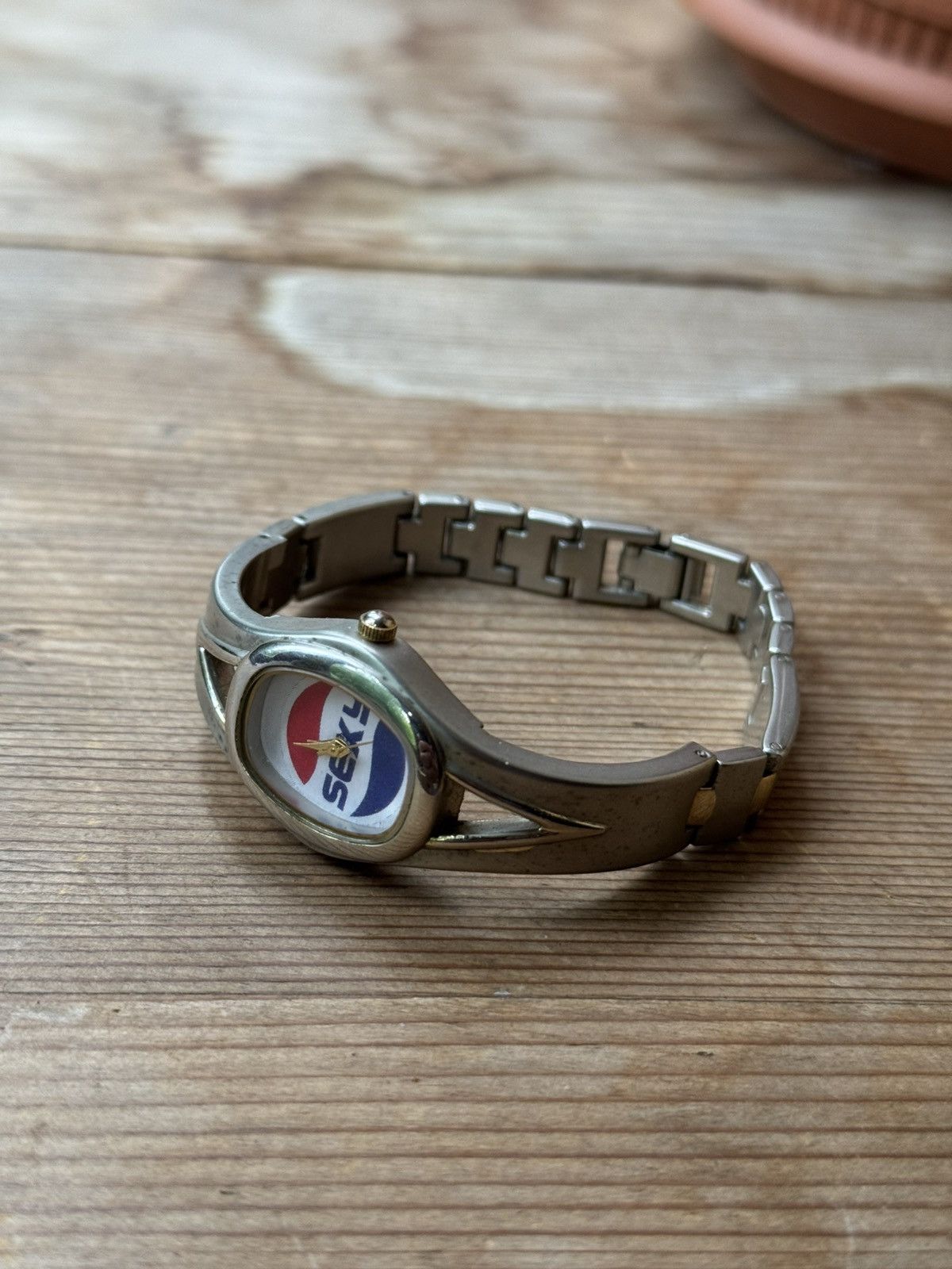 Handmade Vintage humor Pepsi Sexy watch Japanese Movt rare bracelet Size ONE SIZE - 3 Thumbnail