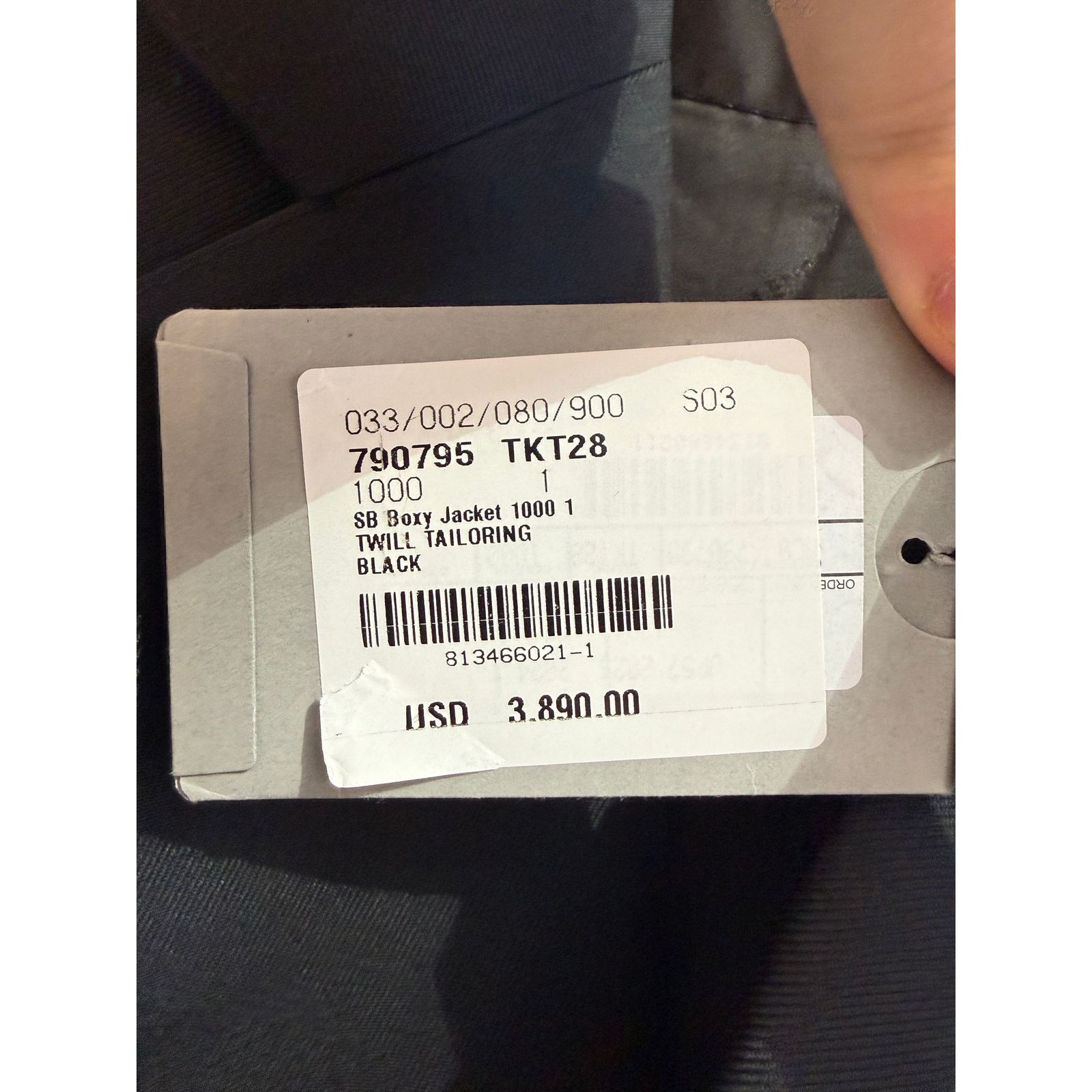 Balenciaga $3.8k Balenciaga 2024 Twill Boxy Jacket Size US S / EU 44-46 / 1 - 5 Thumbnail