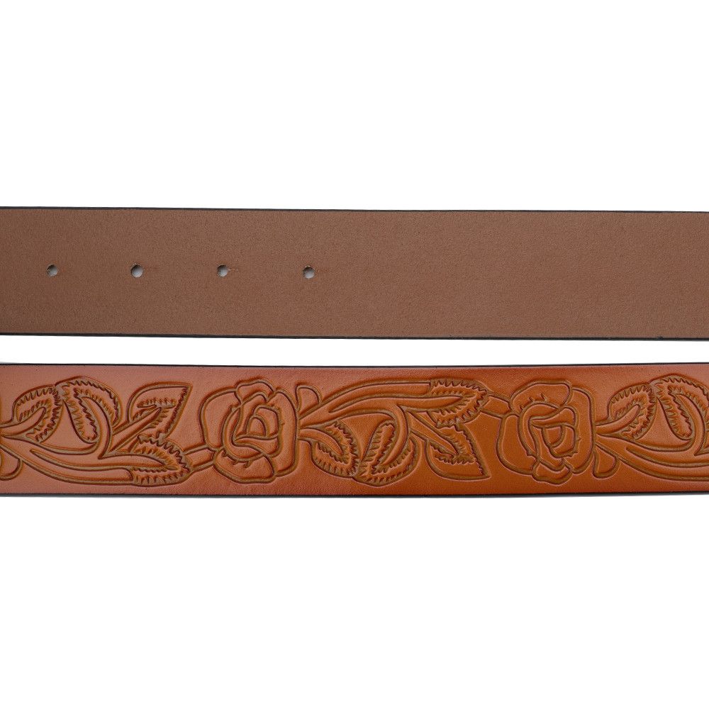 Designer New Design Vintage Belt Riveted Belts Menswear Accessories Size ONE SIZE - 3 Thumbnail