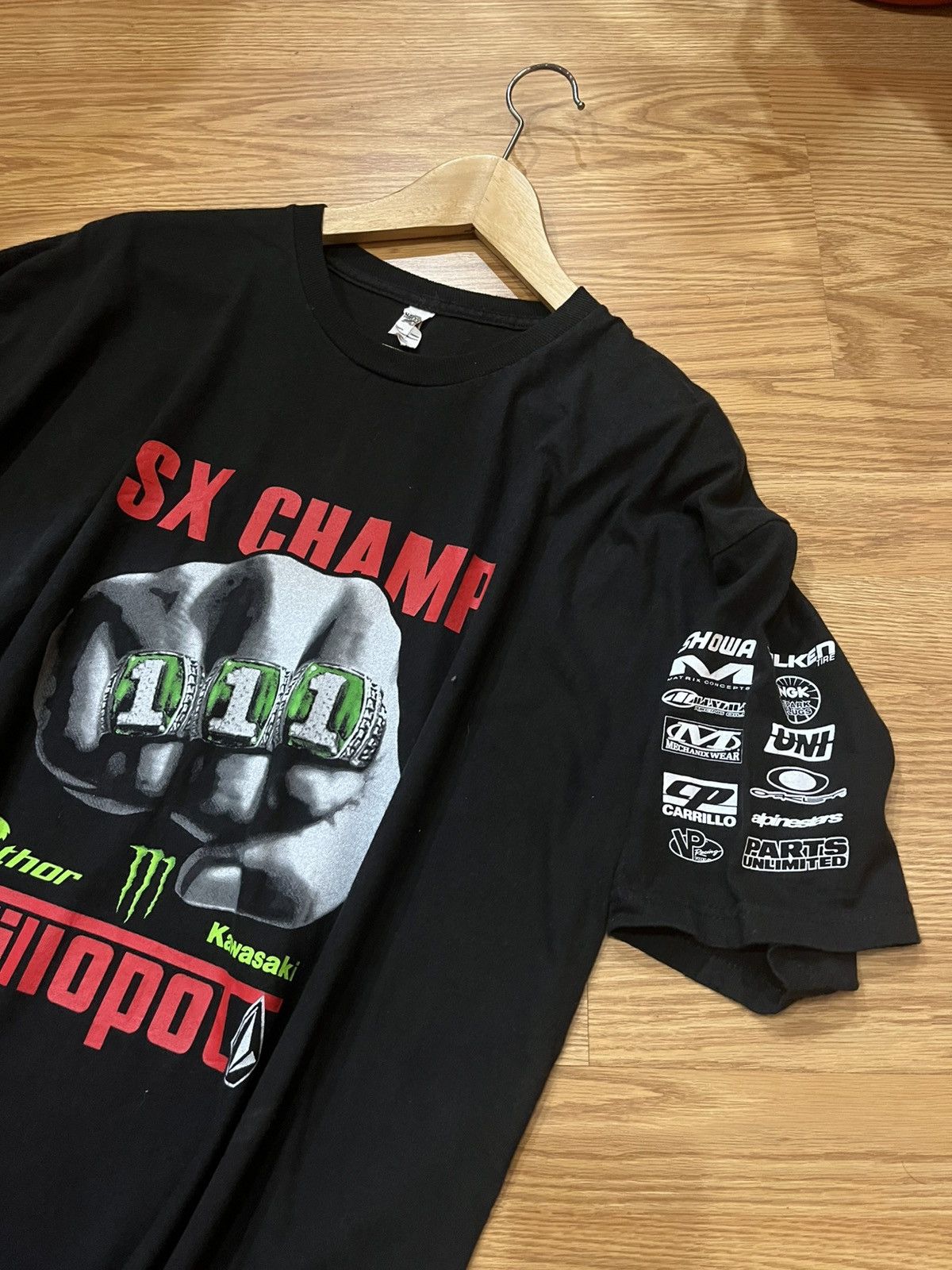 Other Kawasaki Ryan Villopoto Supercross 450SX Championships Size US XL / EU 56 / 4 - 3 Thumbnail