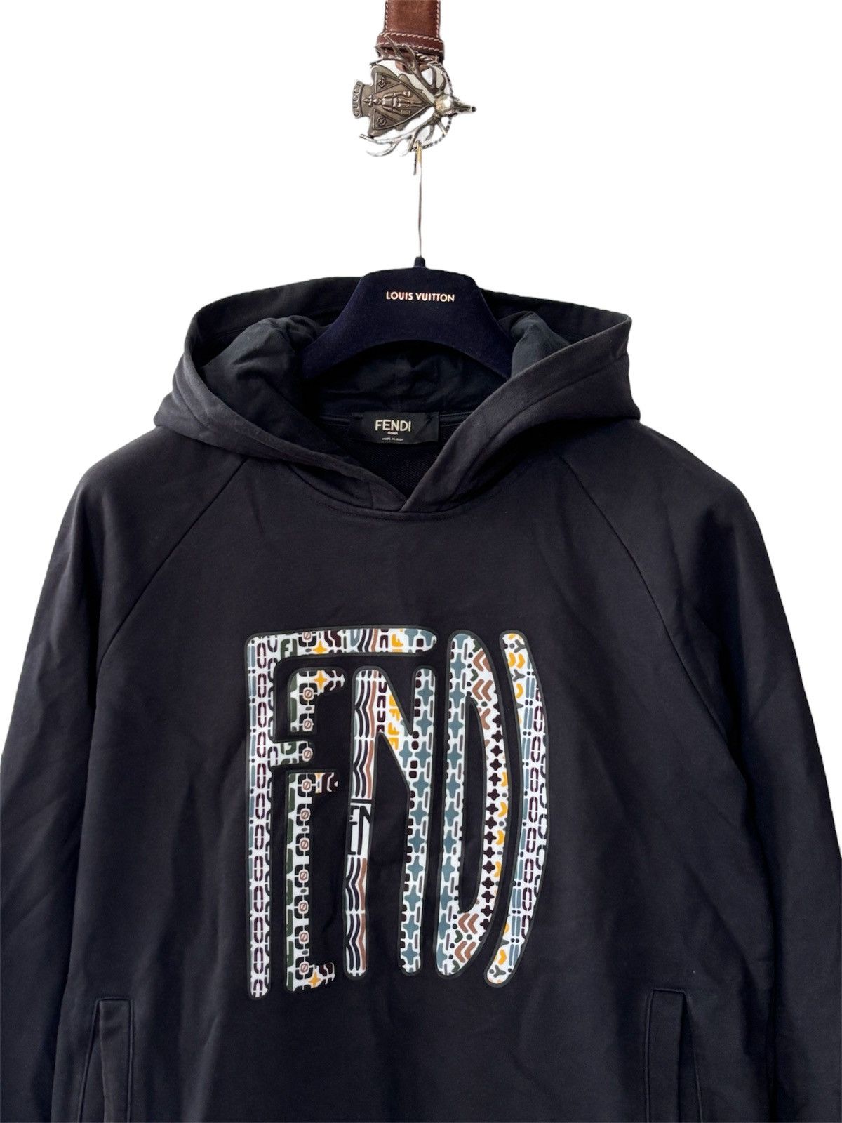 Fendi Big Logo Hoodie