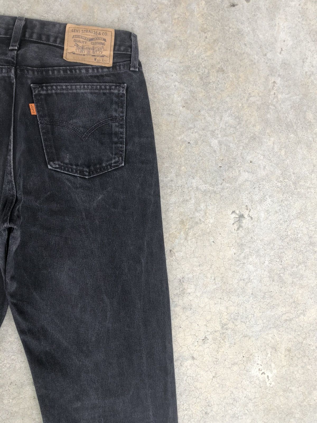 Levi's Vintage 90s Levis Orange Tab Distressed Denim 615 Size US 31 - 10 Thumbnail