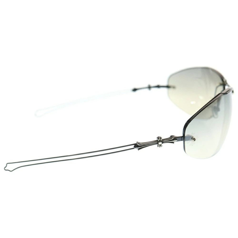 Chrome Hearts CHROME HEARTS DRAG PIPE2 Side Cross Sunglasses Black Size ONE SIZE - 3 Thumbnail