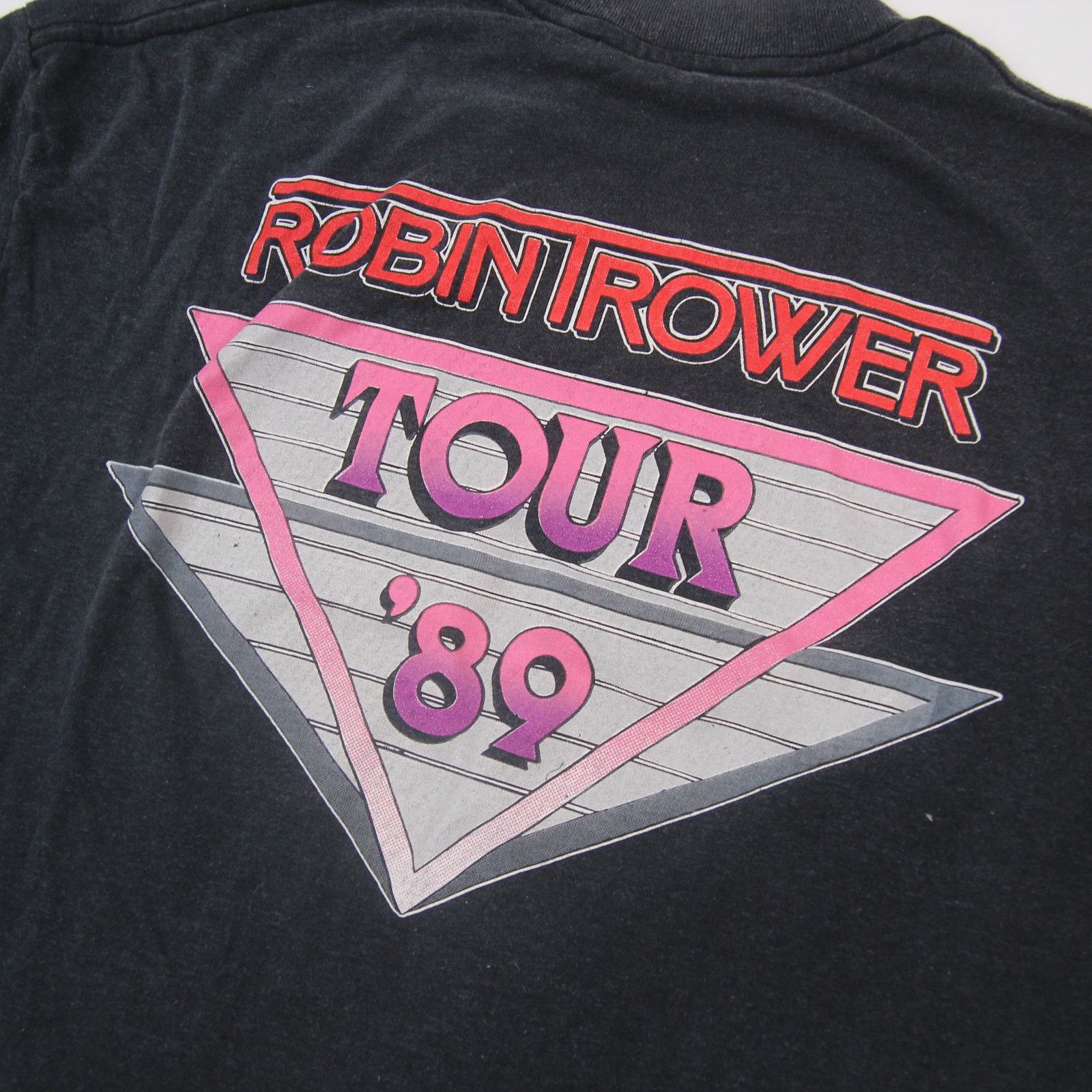 Band Tees × Vintage Vintage 1989 Robin Trower Tour Graphic T Shirt Size US L / EU 52-54 / 3 - 9 Thumbnail