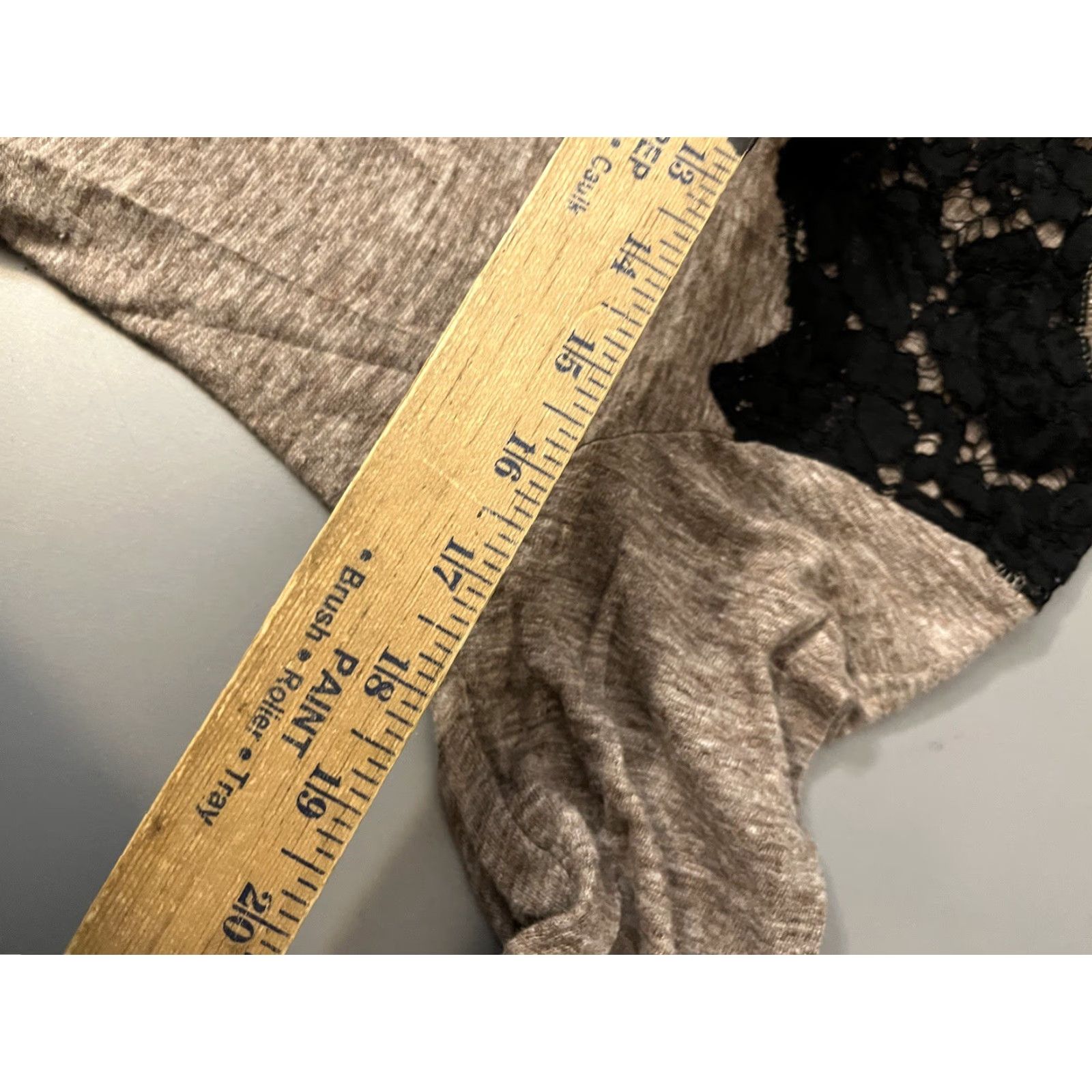 Zara VINTAGE Zara Sweater WB Collection Pullover Women M Tan Brown Lace Lightweight Medium Size M / US 6-8 / IT 42-44 - 5 Thumbnail
