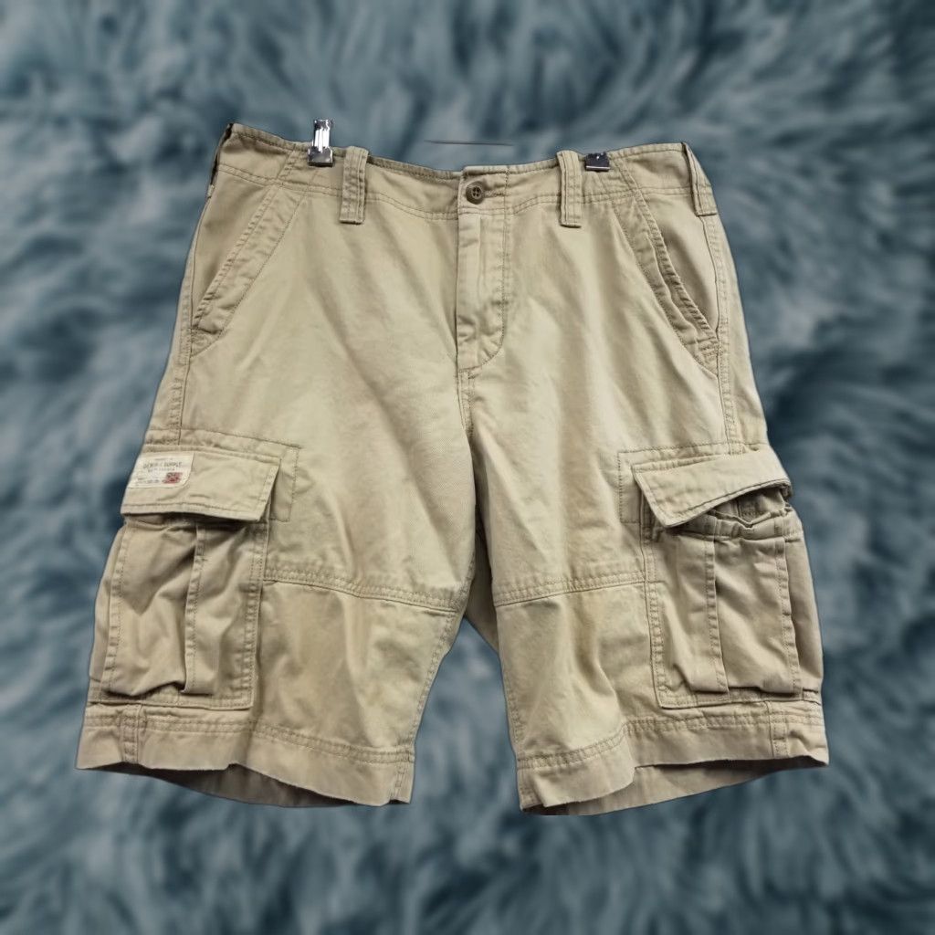 Polo Ralph Lauren Ralph Lauren Denim Supply Cargo Shorts Mens Size 34 Outdoors Hiking Size US 34 / EU 50 - 1 Thumbnail