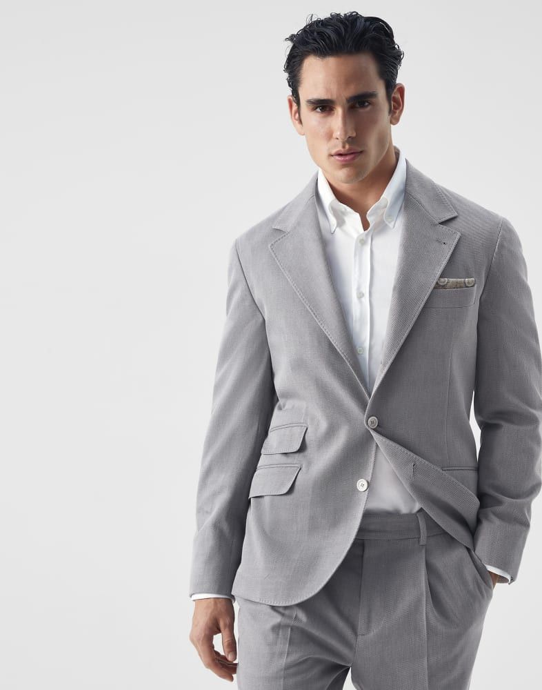 Brunello Cucinelli Jacket in Grey Size US XS / EU 42 / 0 - 1 Thumbnail