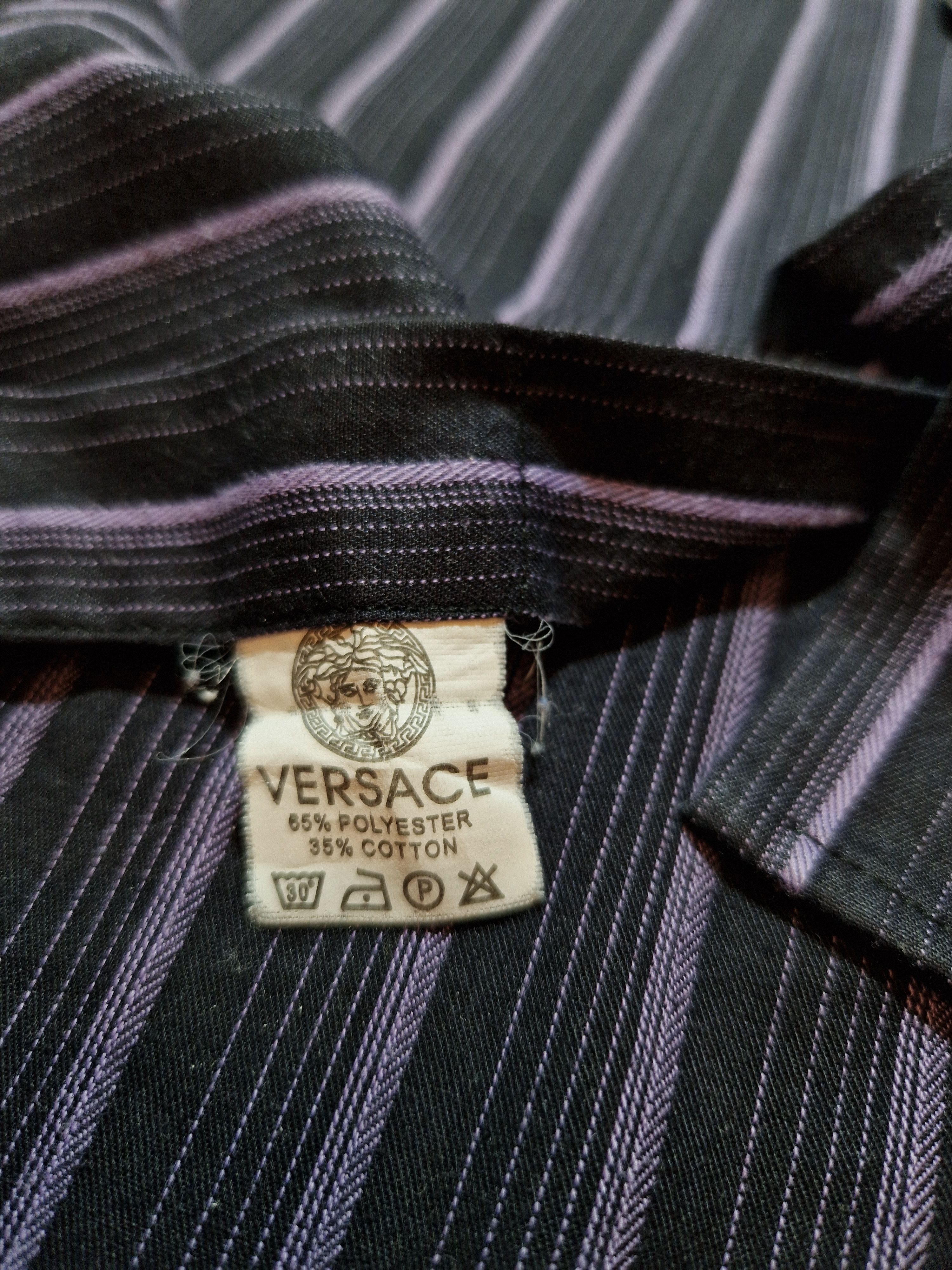 Versace Versace vintage shirt men's cotton made in Italy Size US L / EU 52-54 / 3 - 5 Thumbnail