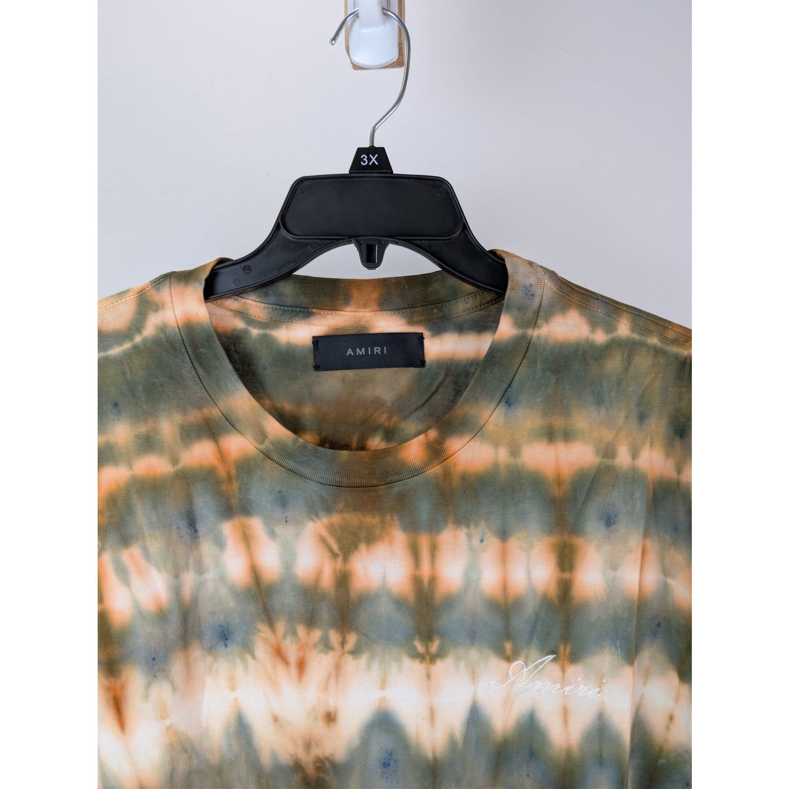 Amiri o1rshd1 3XL Tie Dye Tee T-Shirt in Orange Size US XXL / EU 58 / 5 - 7 Thumbnail