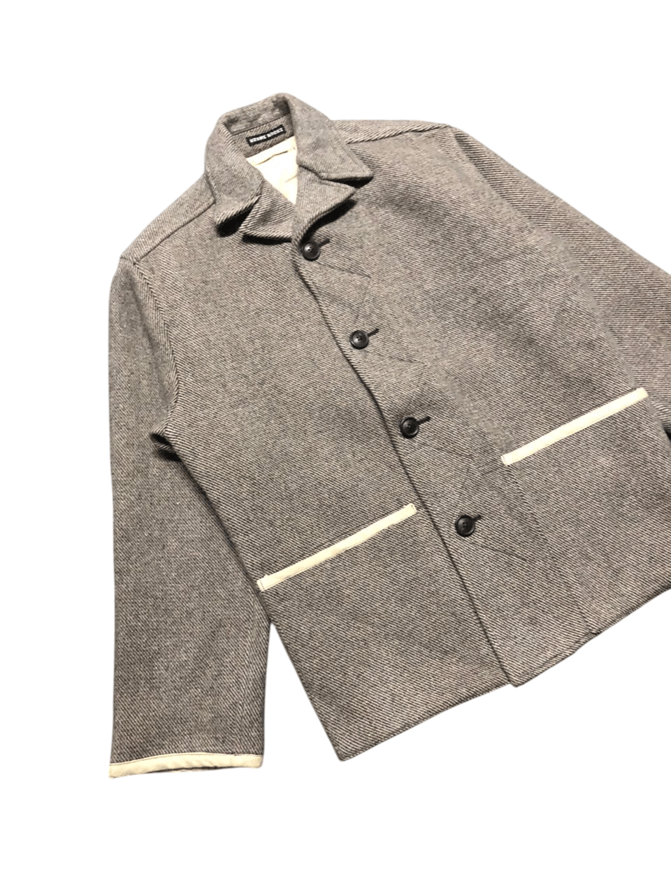 Japanese Brand Vintage Ozone Rocks Wool Button Jacket Rare Size US M / EU 48-50 / 2 - 5 Thumbnail