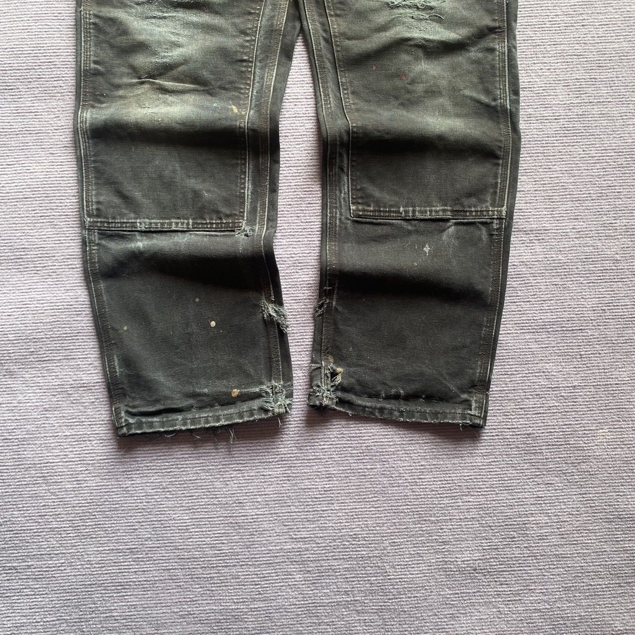 Carhartt (36x32) Grail Crazy Vintage Distressed Carhartt Double Knee Size US 36 / EU 52 - 3 Thumbnail