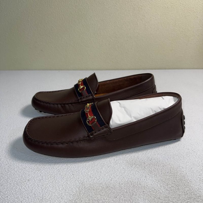 Gucci Gucci Horsebit Suede Casual Shoes for Men - Size US 11 / EU 44 - 1 Thumbnail