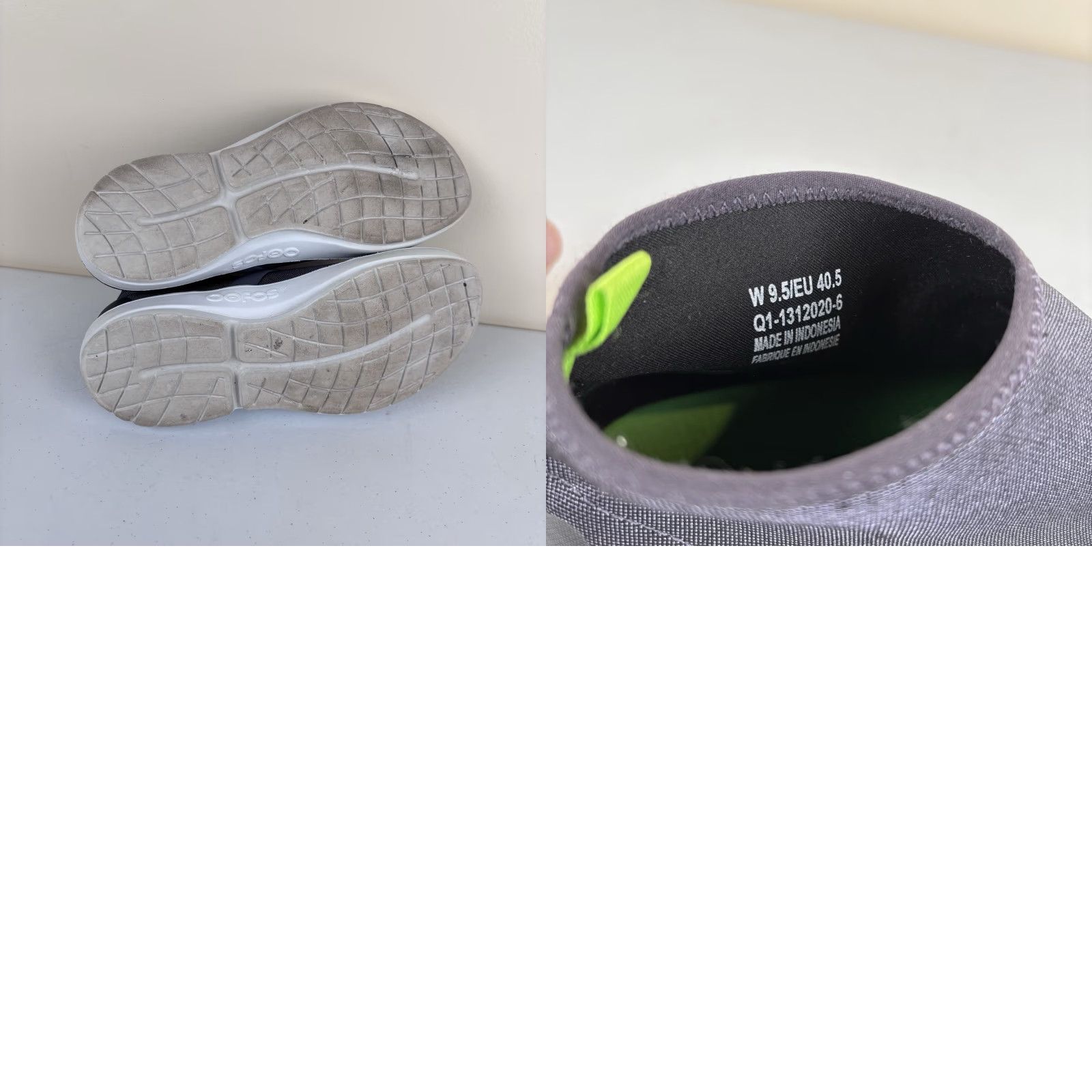 Vintage OOFOS Oomg Fibre Slip-On High Top Boots Womens 9.5 Heather Blue Casual Shoes Size L / US 10 / IT 46 - 8 Thumbnail