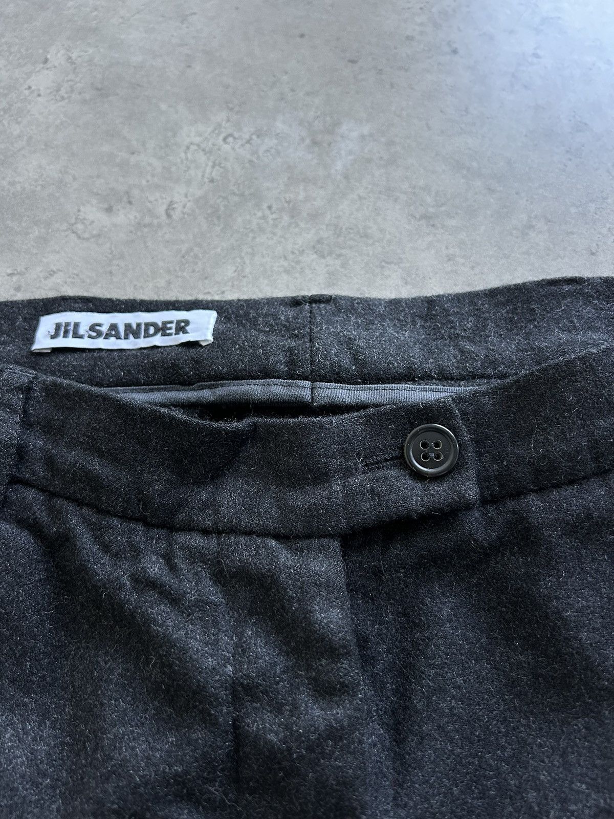 Vintage Stunning Jil Sander Cashmere Vintage Trousers Pants Wool 90s Size 30" / US 8 / IT 44 - 8 Thumbnail