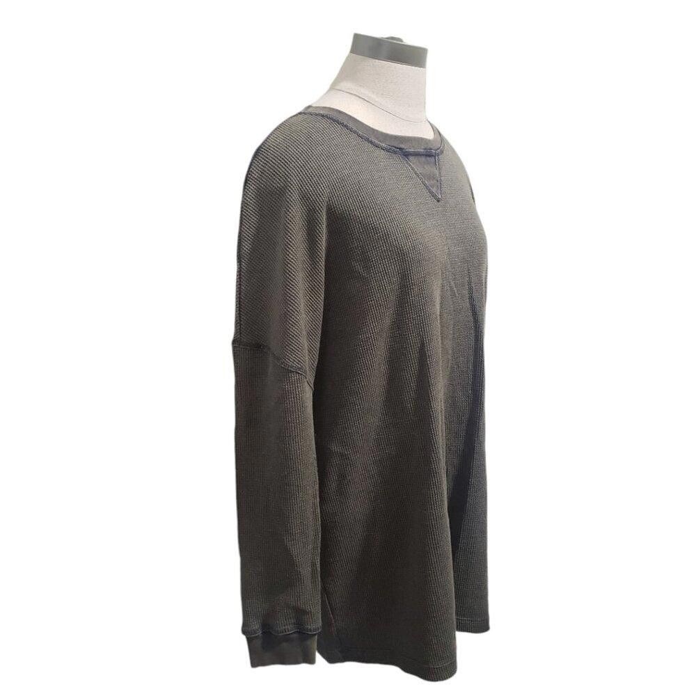 Free People CT1970 Free People Gray Long Sleeve Ladies Sweatshirt XS Size XS / US 0-2 / IT 36-38 - 3 Thumbnail