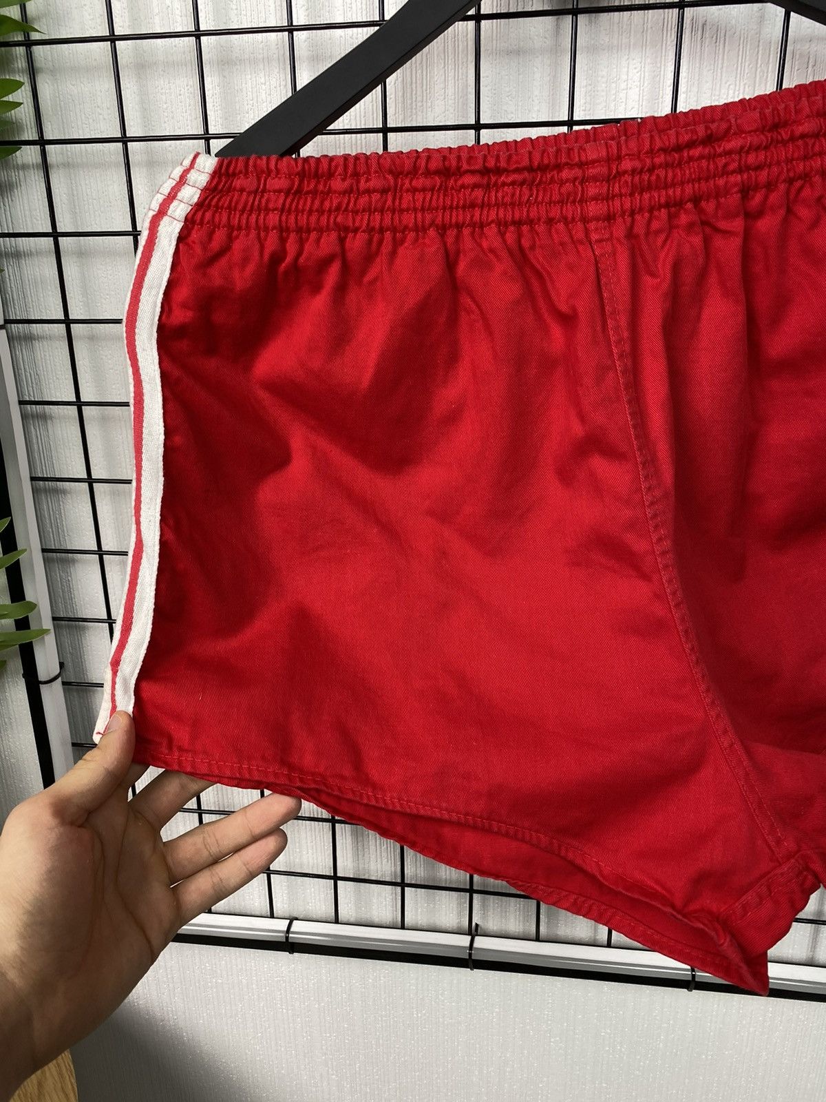 Adidas × Vintage Adidas Vintage Running Shorts 80s Made in West Germany M/L Size US 32 / EU 48 - 5 Thumbnail