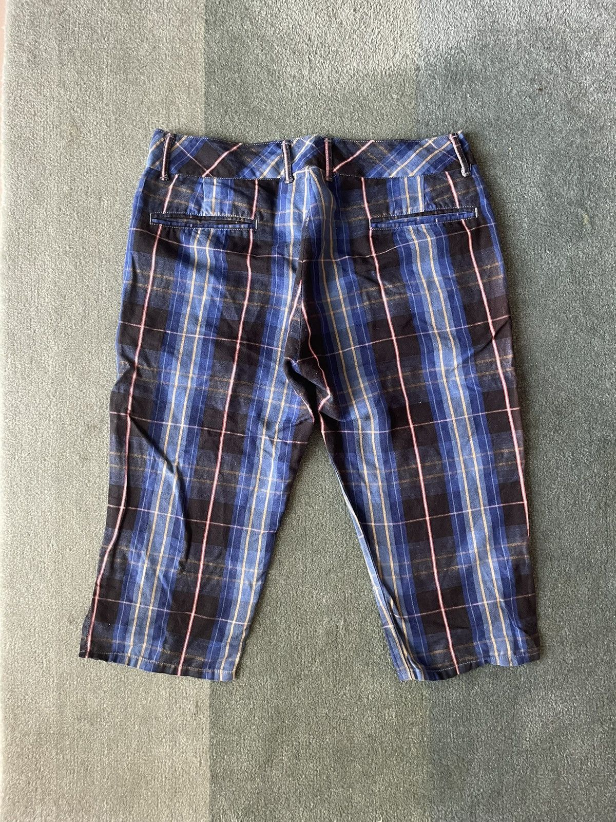 Japanese Brand Kapital plaid 3/4 pants / shorts Size 27" / US 4 / IT 40 - 2 Thumbnail