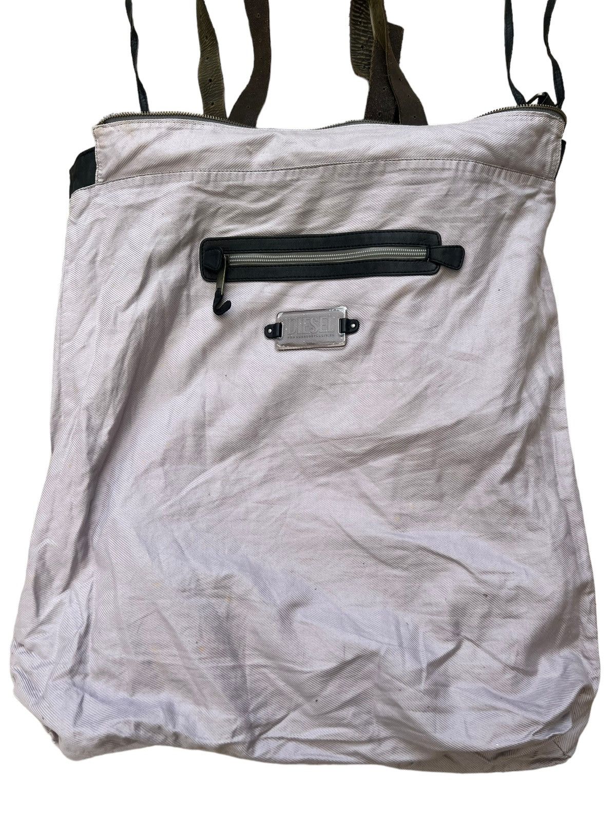 Diesel Diesel For Successful Living Patina Napa Leather Tote Bag Size ONE SIZE - 21 Thumbnail