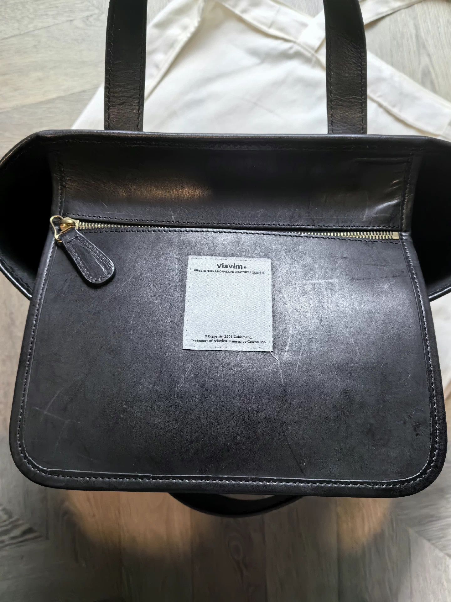 Visvim VISVIM 16AW RIVET TOTE Cowhide Leather Tote Bag Size ONE SIZE - 7 Thumbnail