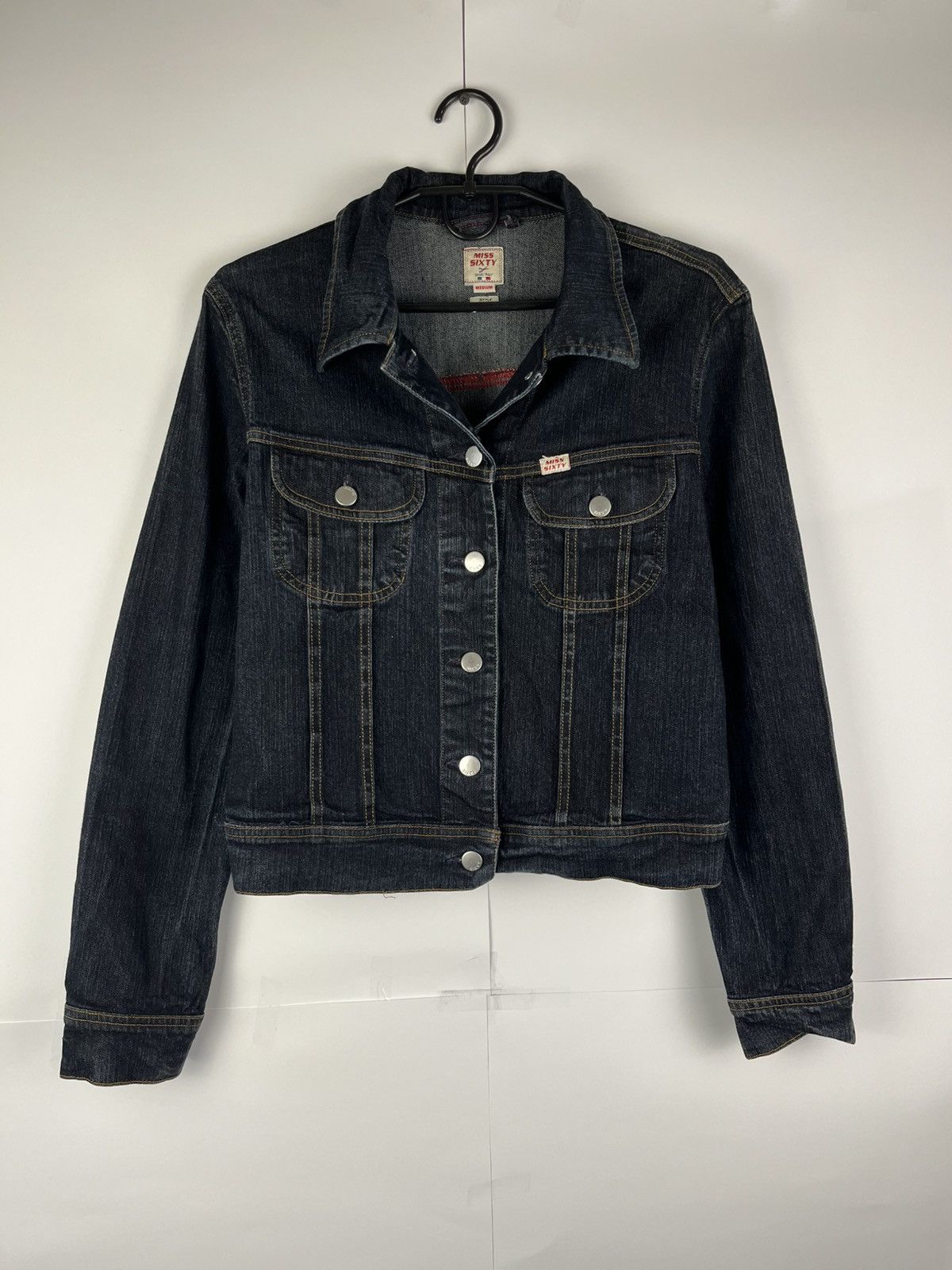 Miss Sixty Miss Sixty Y2K Rare Streetwear Denim Jacket Size M / US 6-8 / IT 42-44 - 1 Thumbnail
