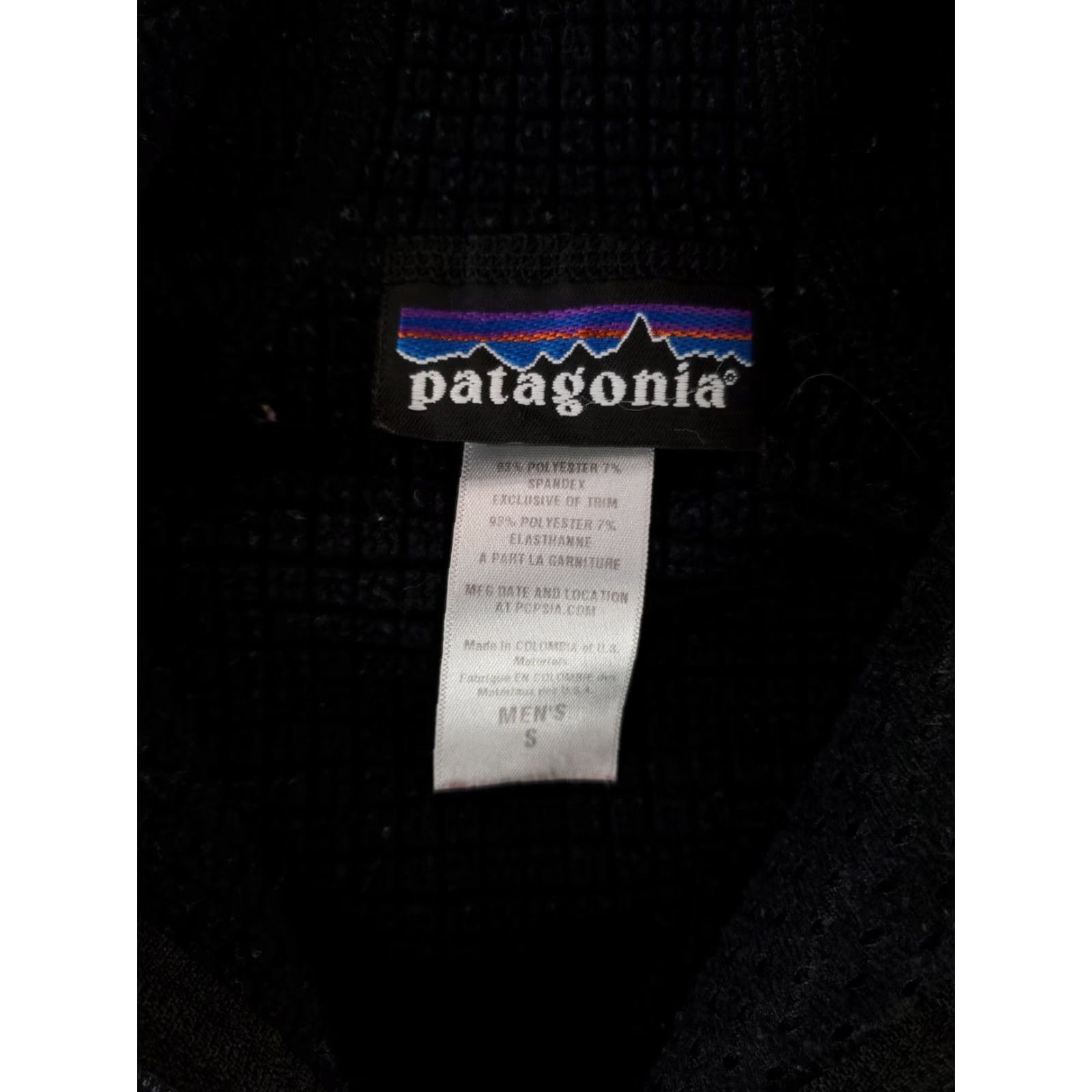 Patagonia Patagonia Shirt Regulator R1 1/4 Zip Pullover Hooded Thermal Black Mens S Size US S / EU 44-46 / 1 - 4 Thumbnail