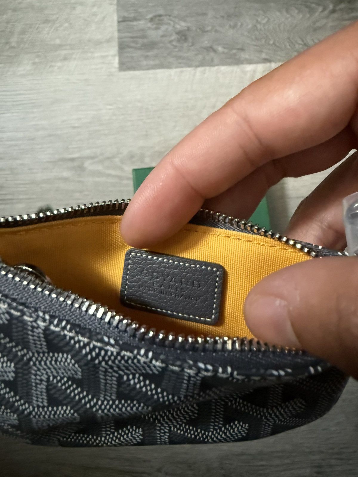 Goyard Goyard Coin Pouch Grey Size ONE SIZE - 4 Thumbnail