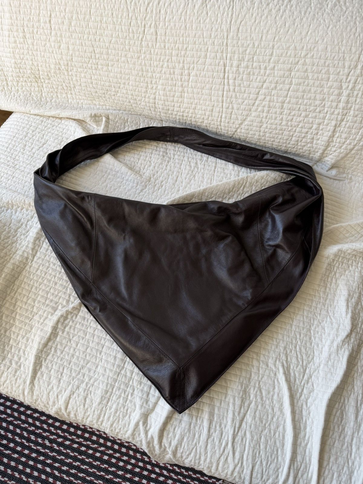 Lemaire Lemaire Scarf Bag Espresso Large Size ONE SIZE - 2 Thumbnail