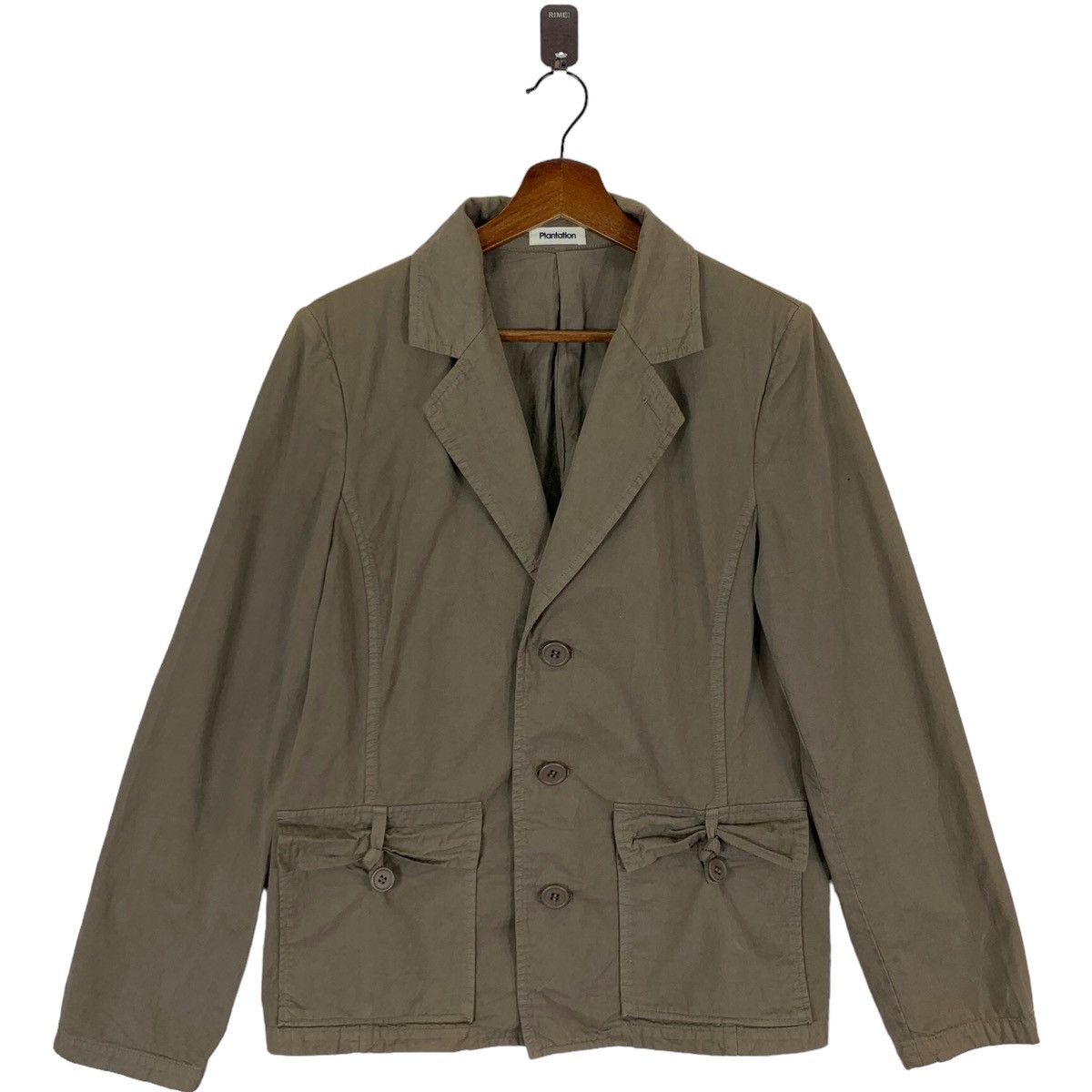 Issey Miyake × Japanese Brand Vintage Plantation Issey Miyake Japanese Button Jacket Size US M / EU 48-50 / 2 - 1 Thumbnail