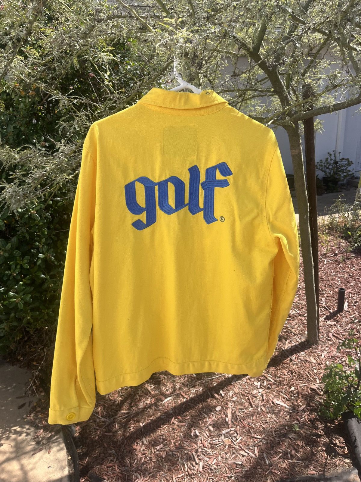 Golf Wang Golf Wang Olde Work Jacket Yellow Size US M / EU 48-50 / 2 - 2 Thumbnail