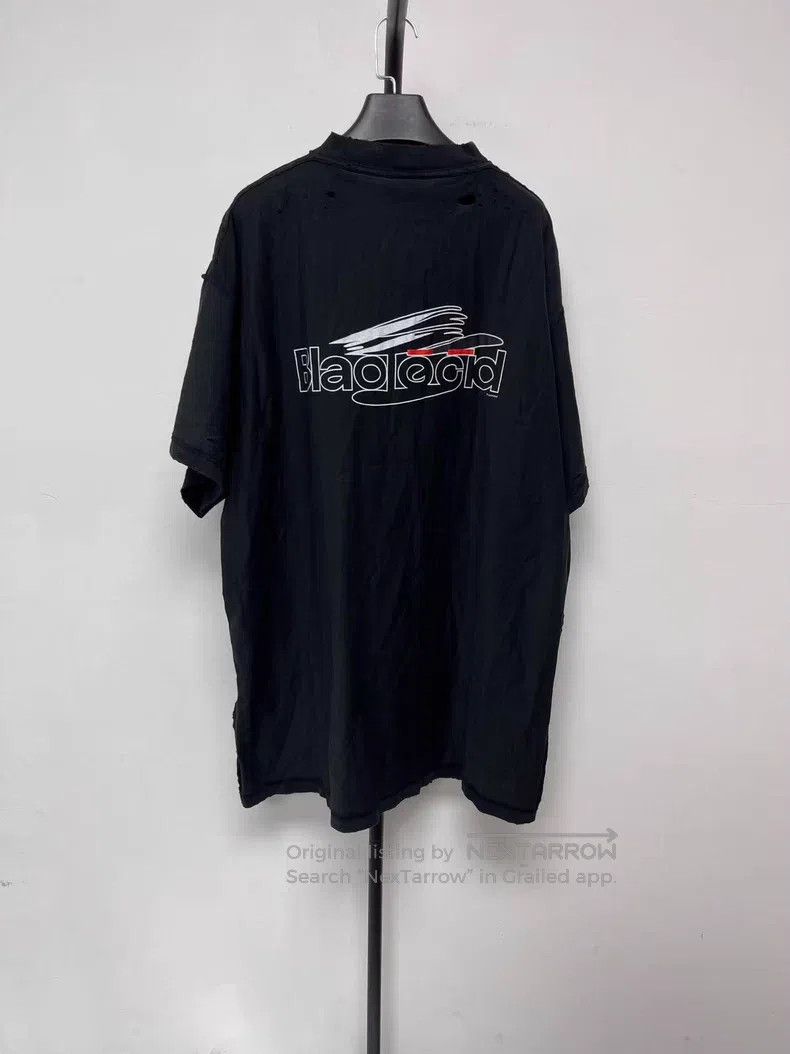 Balenciaga Balenciaga Logo Letter Print Round Neck Short Sleeve T-Shi Size US L / EU 52-54 / 3 - 2 Thumbnail