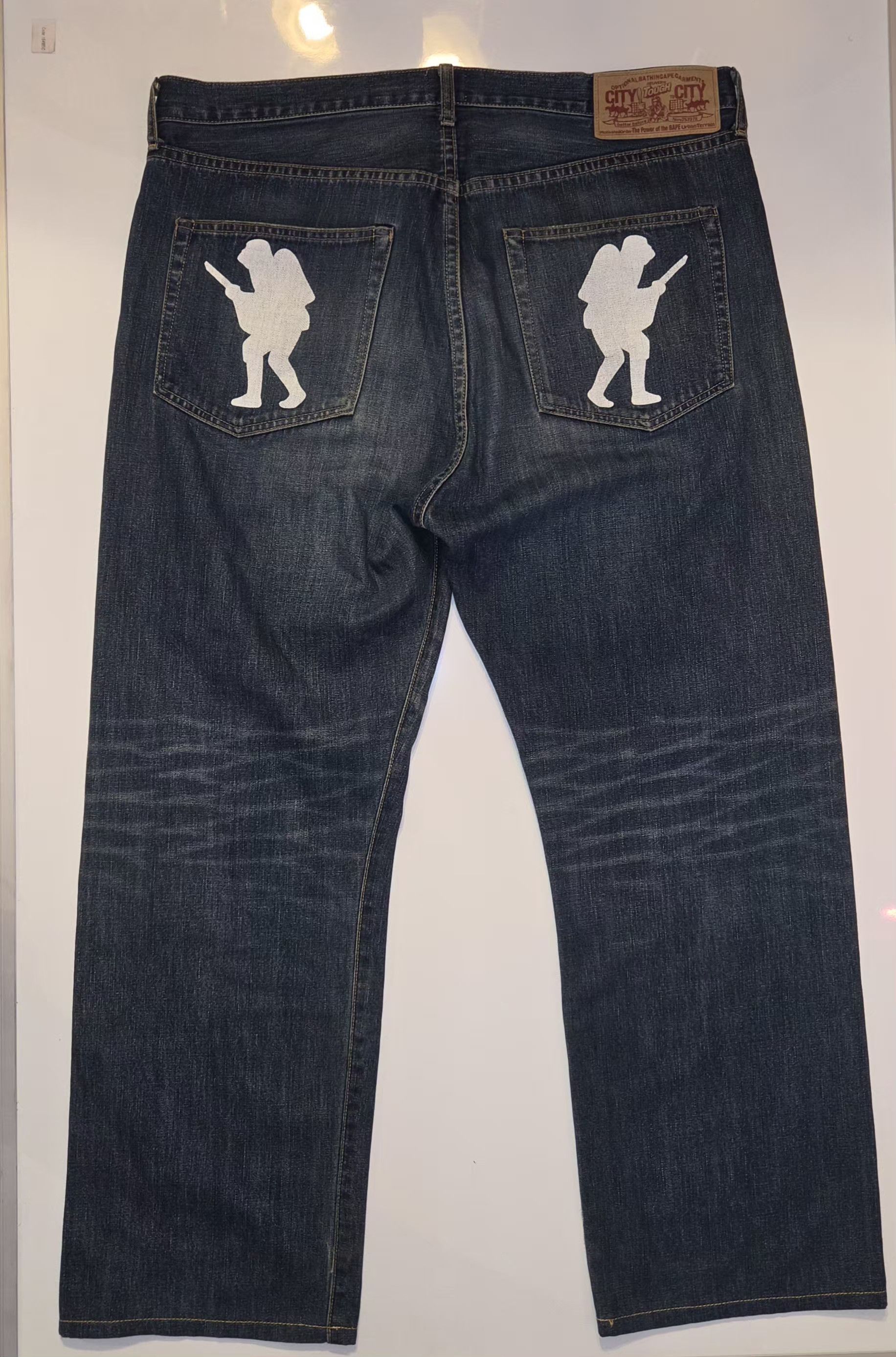 Bape Bape Foot Soldier Denim Jeans Size US 36 / EU 52 - 1 Thumbnail