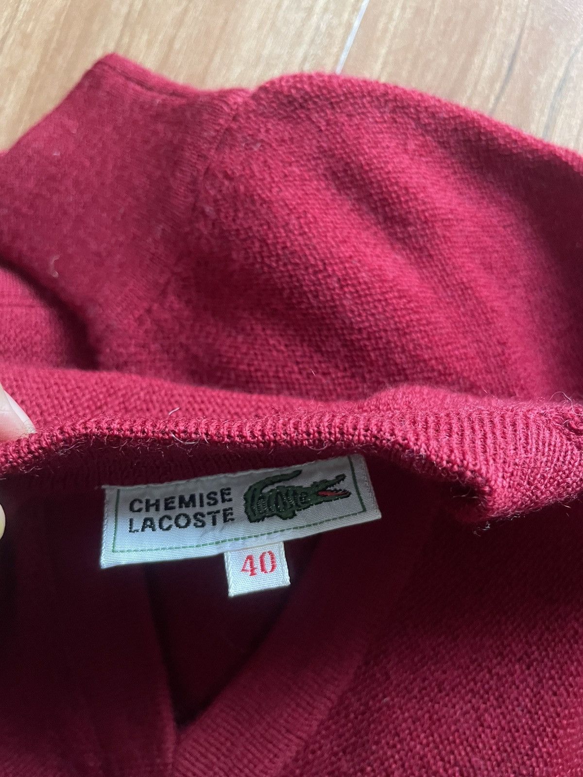Lacoste Chemise Lactose sweater Size US XXS / EU 40 - 3 Thumbnail
